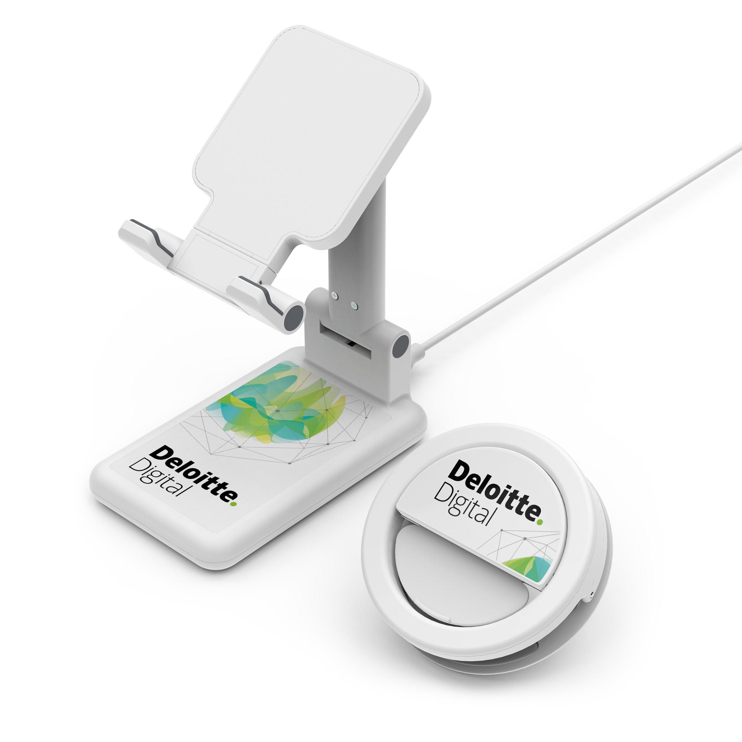 Zoom Kit: Ring light, camera cover & desktop wireless charging dock 3