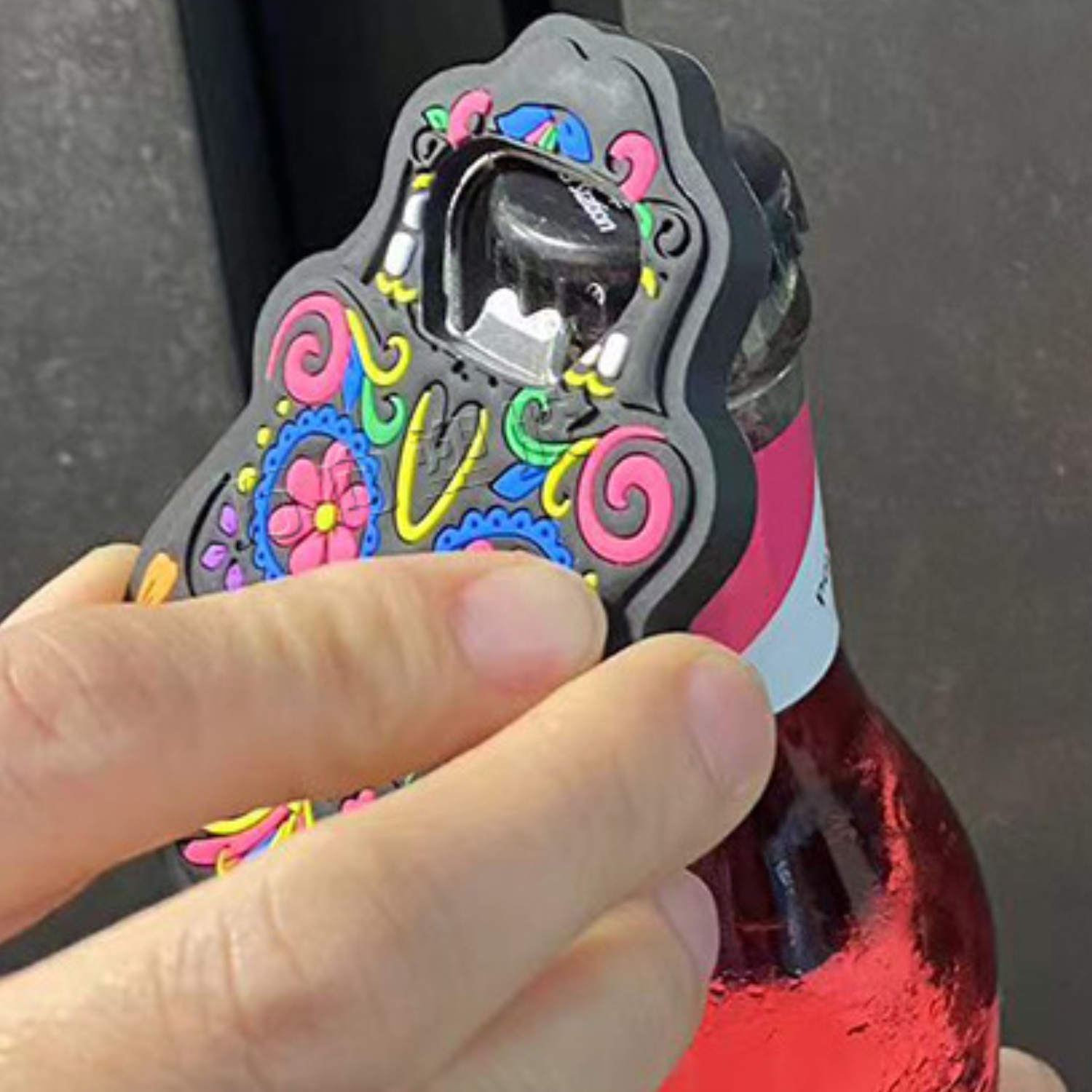 Magnetic PVC Skull Bottle Opener 6