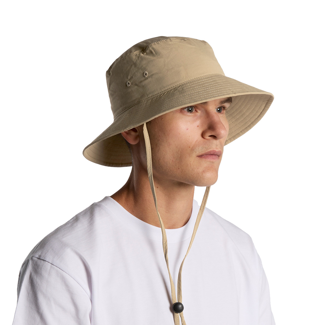 Nylon Wide Brim Bucket Hat | 1174 6
