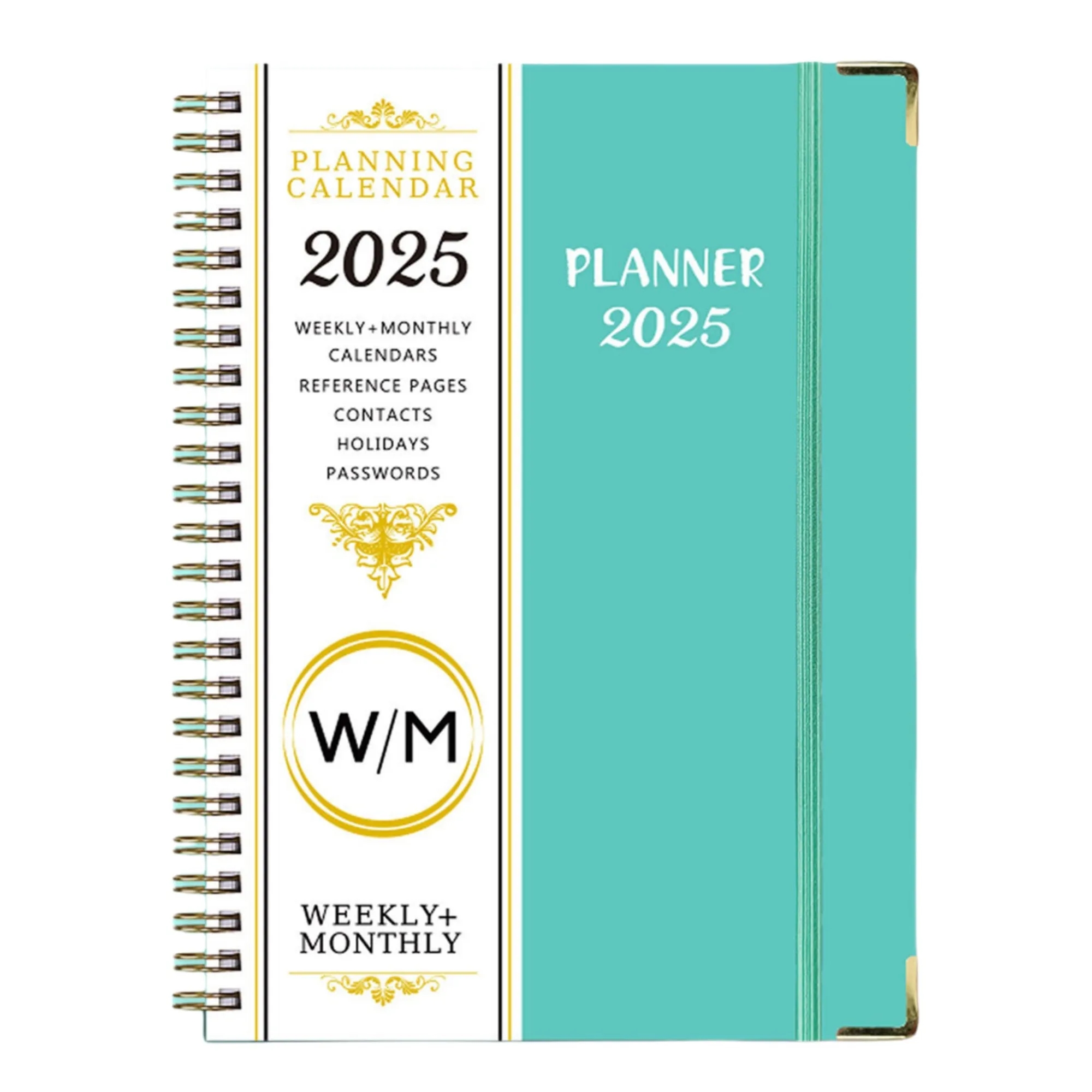 A5 2025 Weekly and Monthly Planner Calendar 8