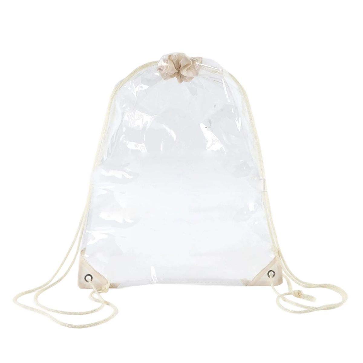 Stylish PVC Drawstring Bag for Travel and Gym 2