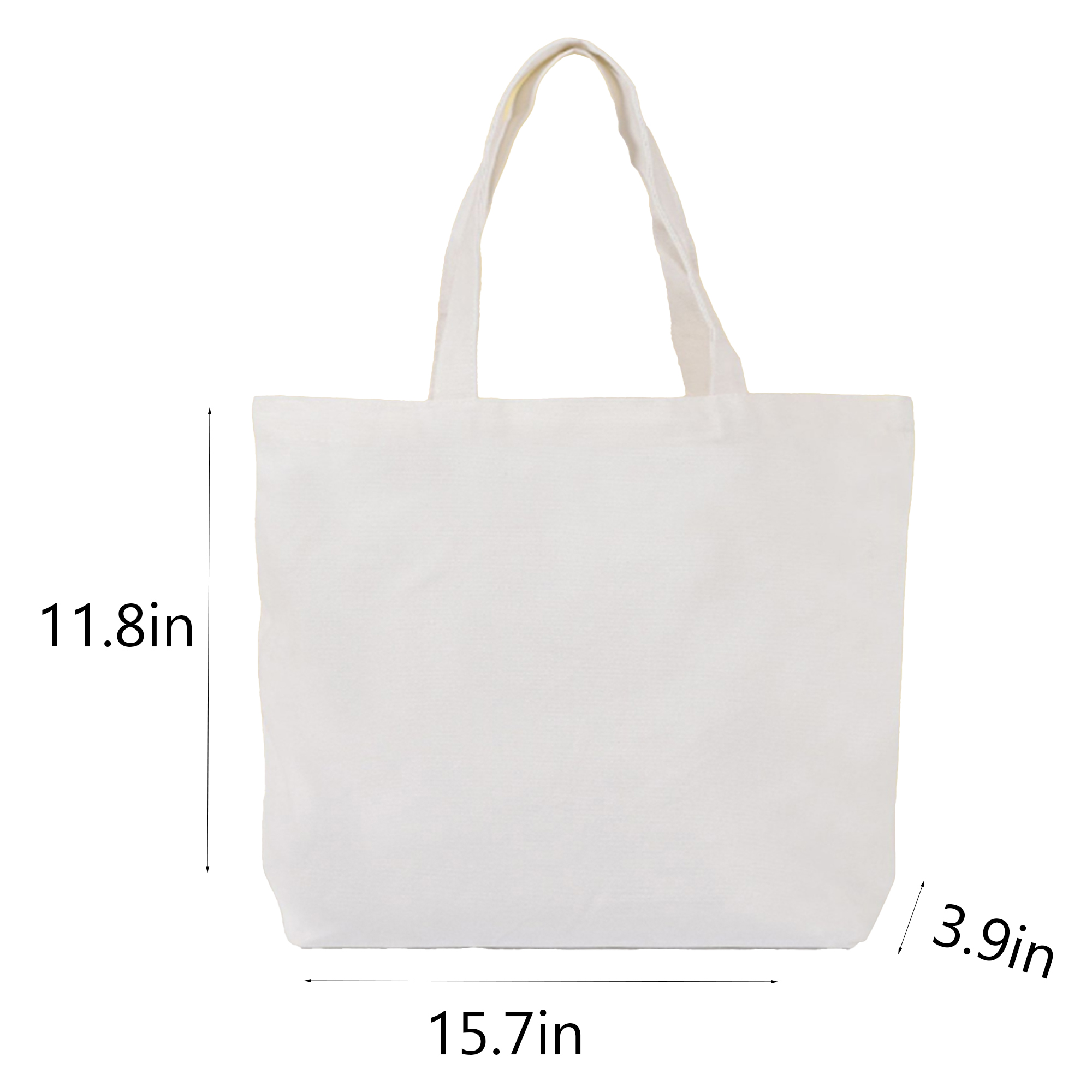 Canvas Tote Bag, custom tote bag with logo imprint 3