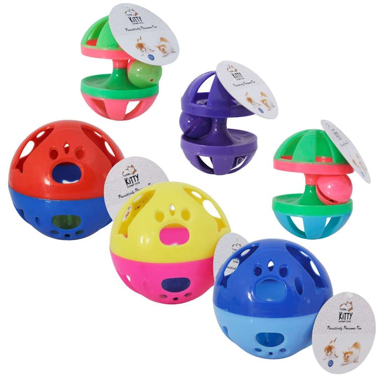 Ball Cat Toys - Assorted Sizes 2