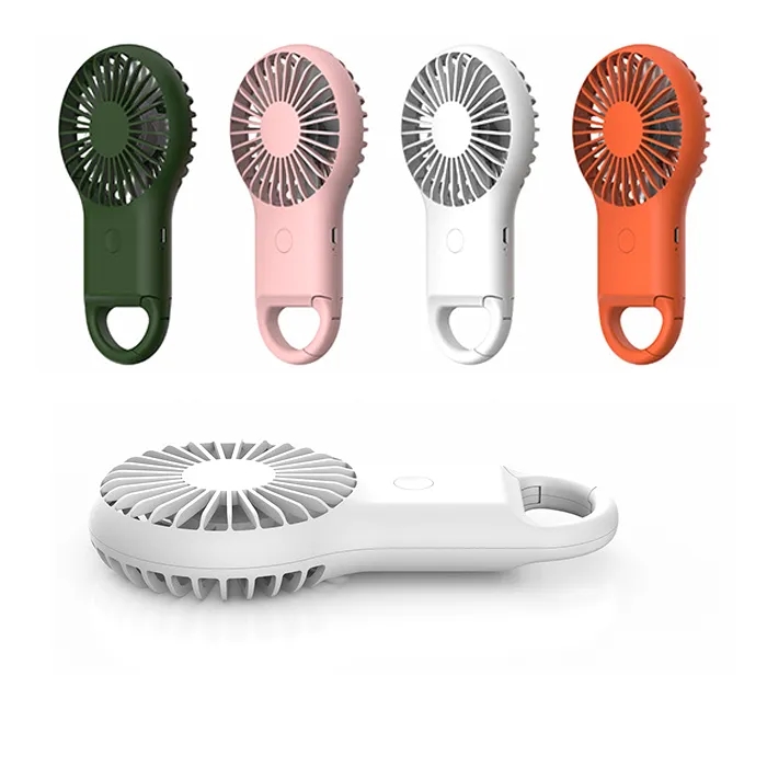 Rechargeable Handheld Fan with Carabiner 10