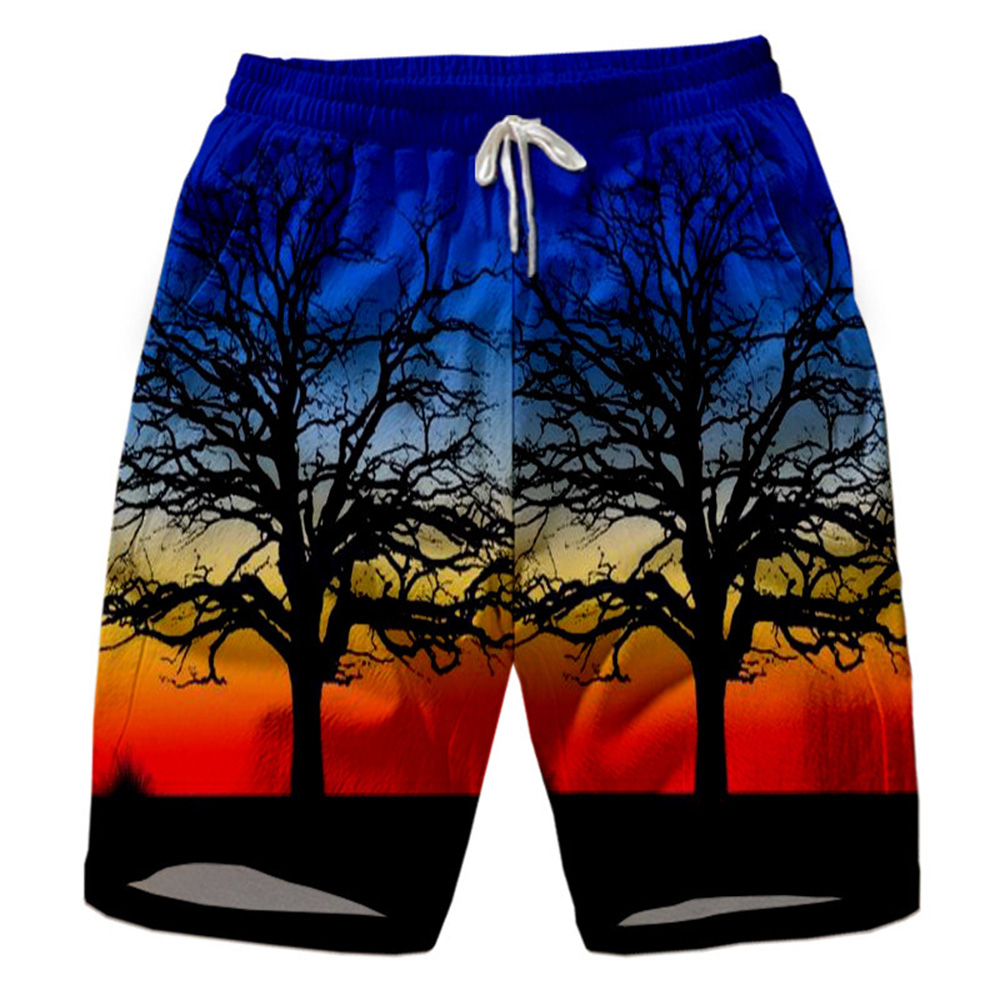 Mens swimwear Shorts breathable Hawaii Shorts 2