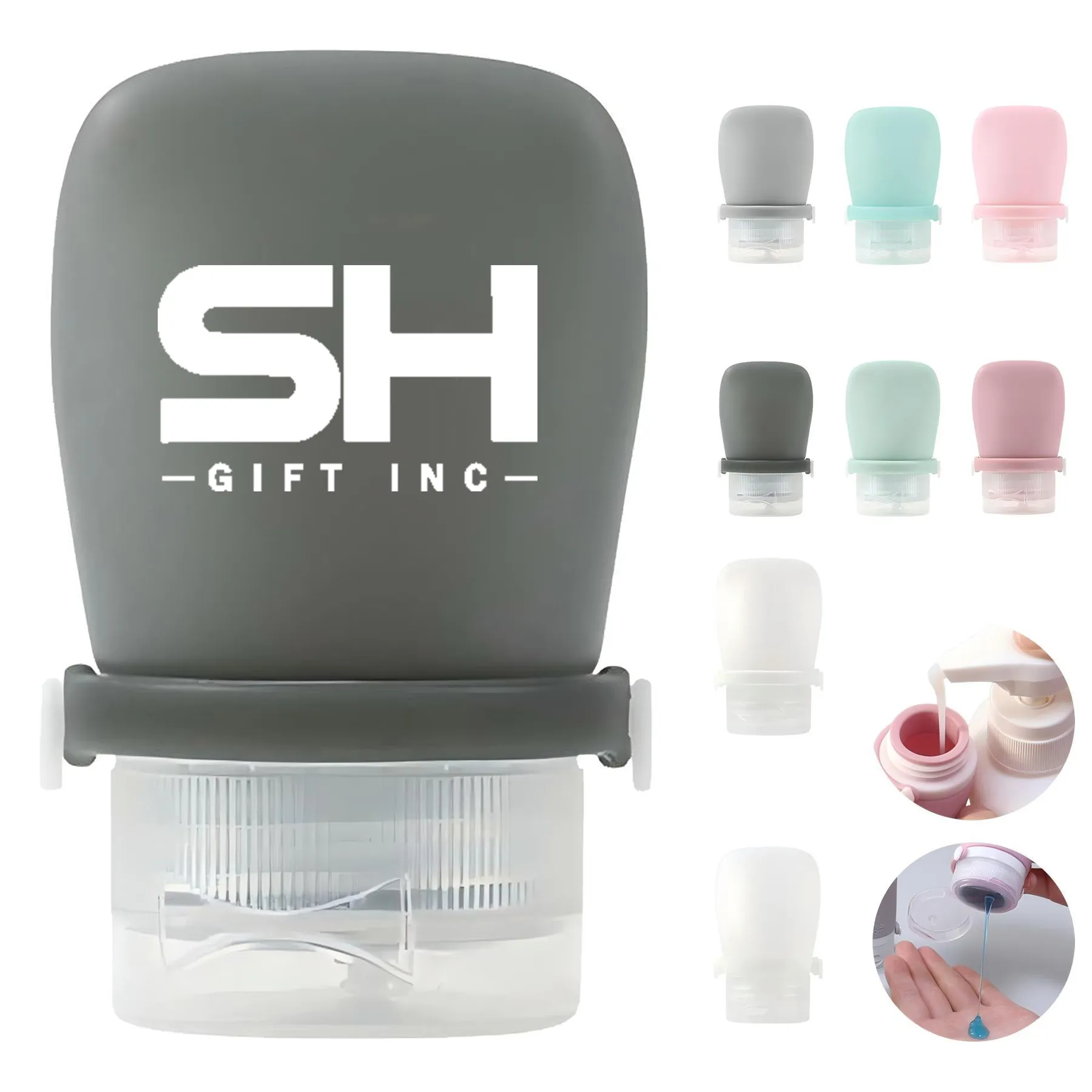 Silicone Travel Bottles For Toiletries 2