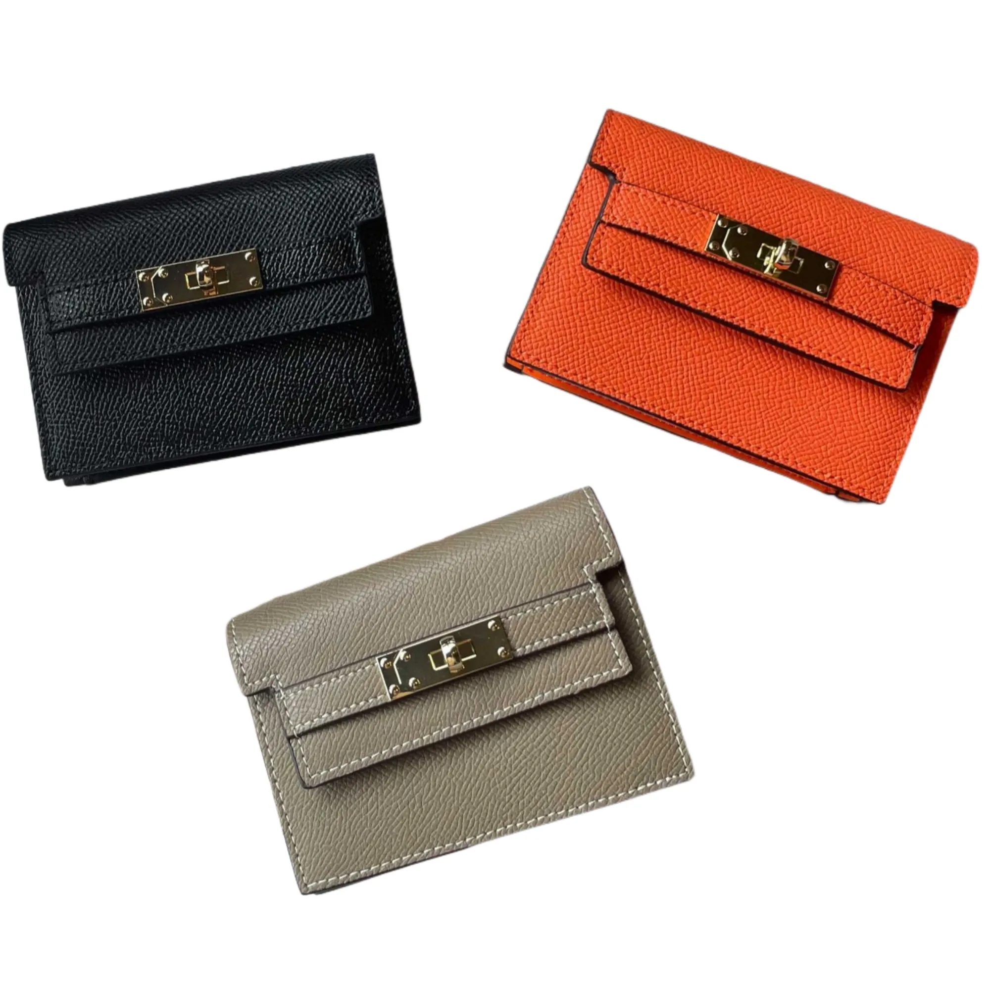 Womens Leather Accordion Card Holder 4