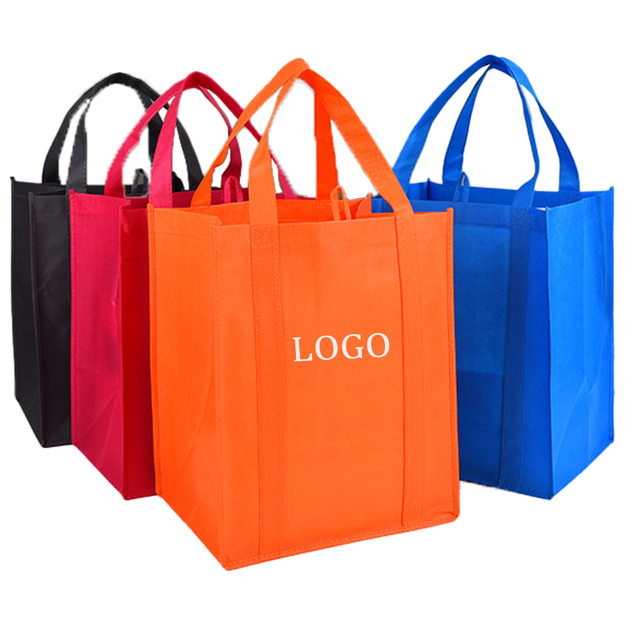 Large Non-Woven Grocery Tote Bag 1