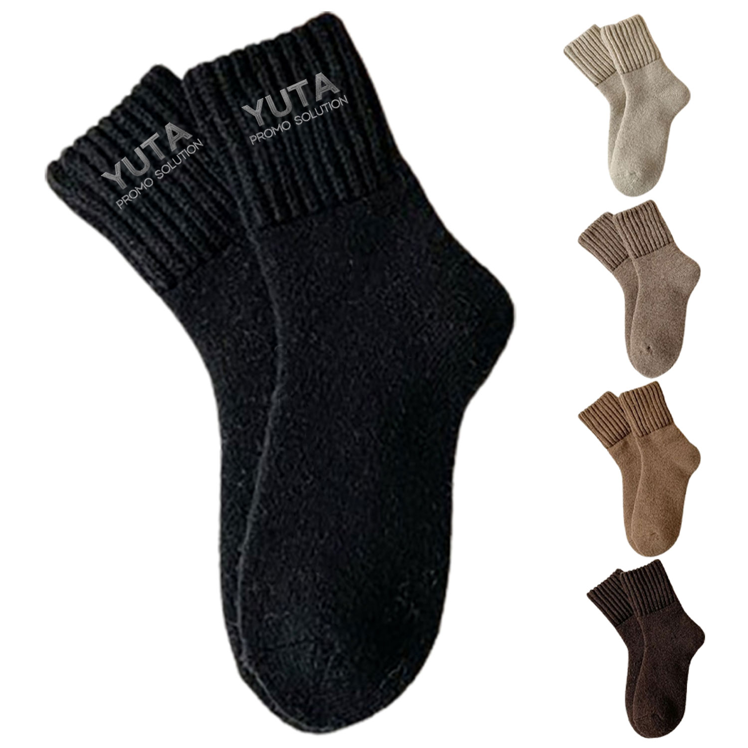 Unisex Winter Warm Sweat-Absorbing Wool Socks 3