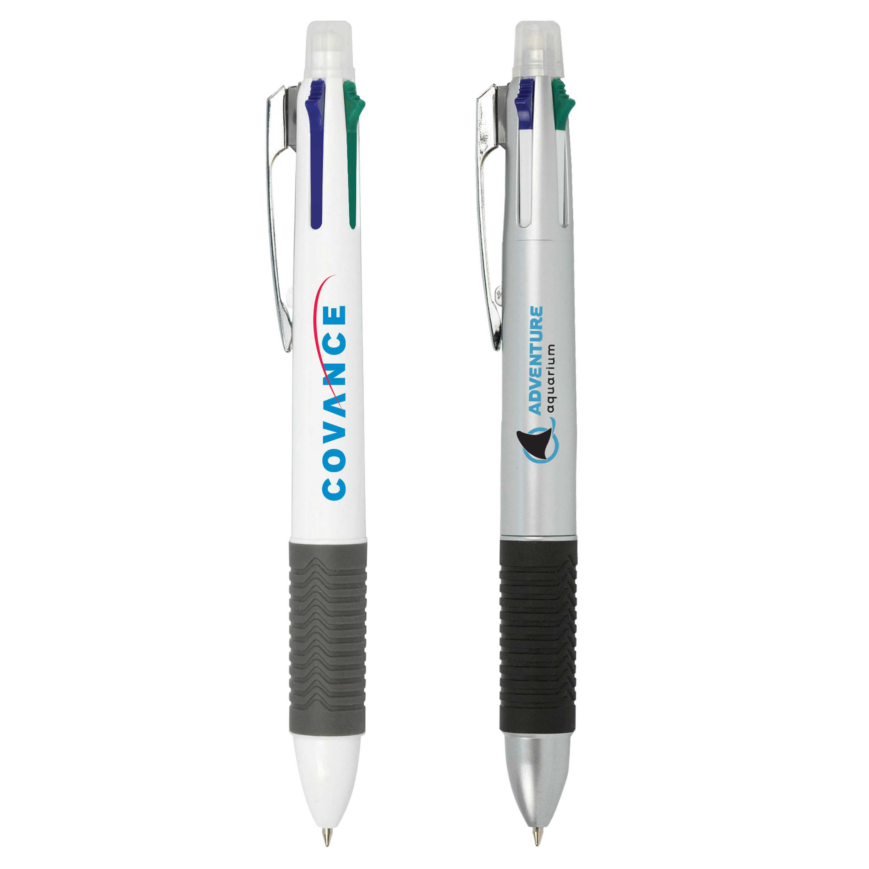 Pentam 6-In-1 Retractable Ballpoint Pen & Pencil