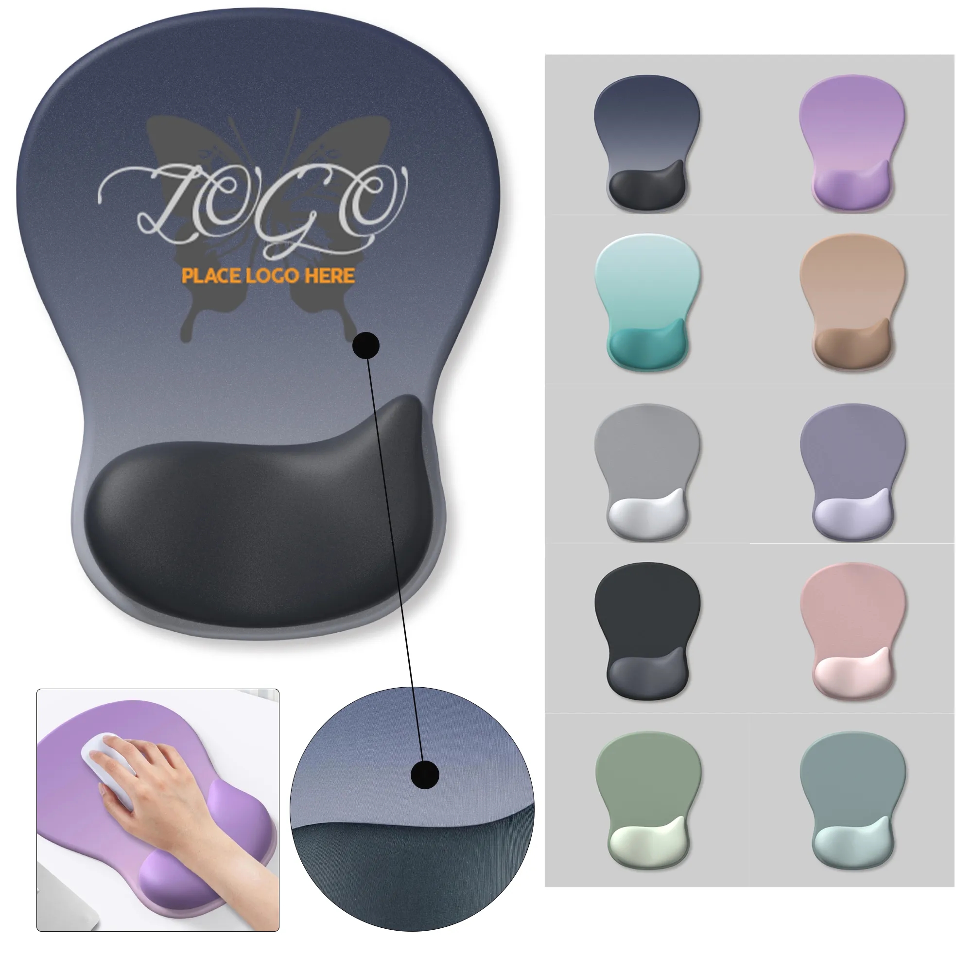 Silicone Wrist Mouse Pad 7