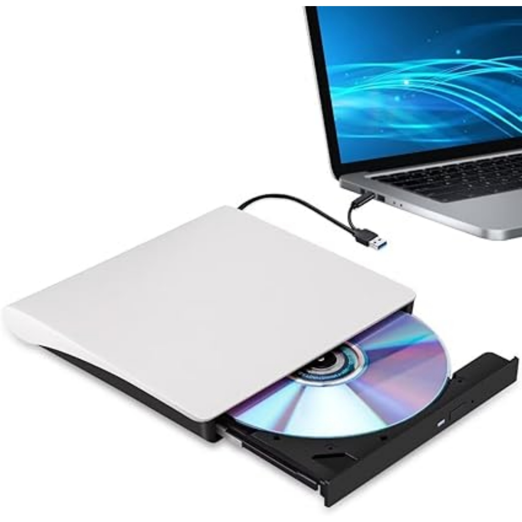 Laptop External CD DVD Drive 4