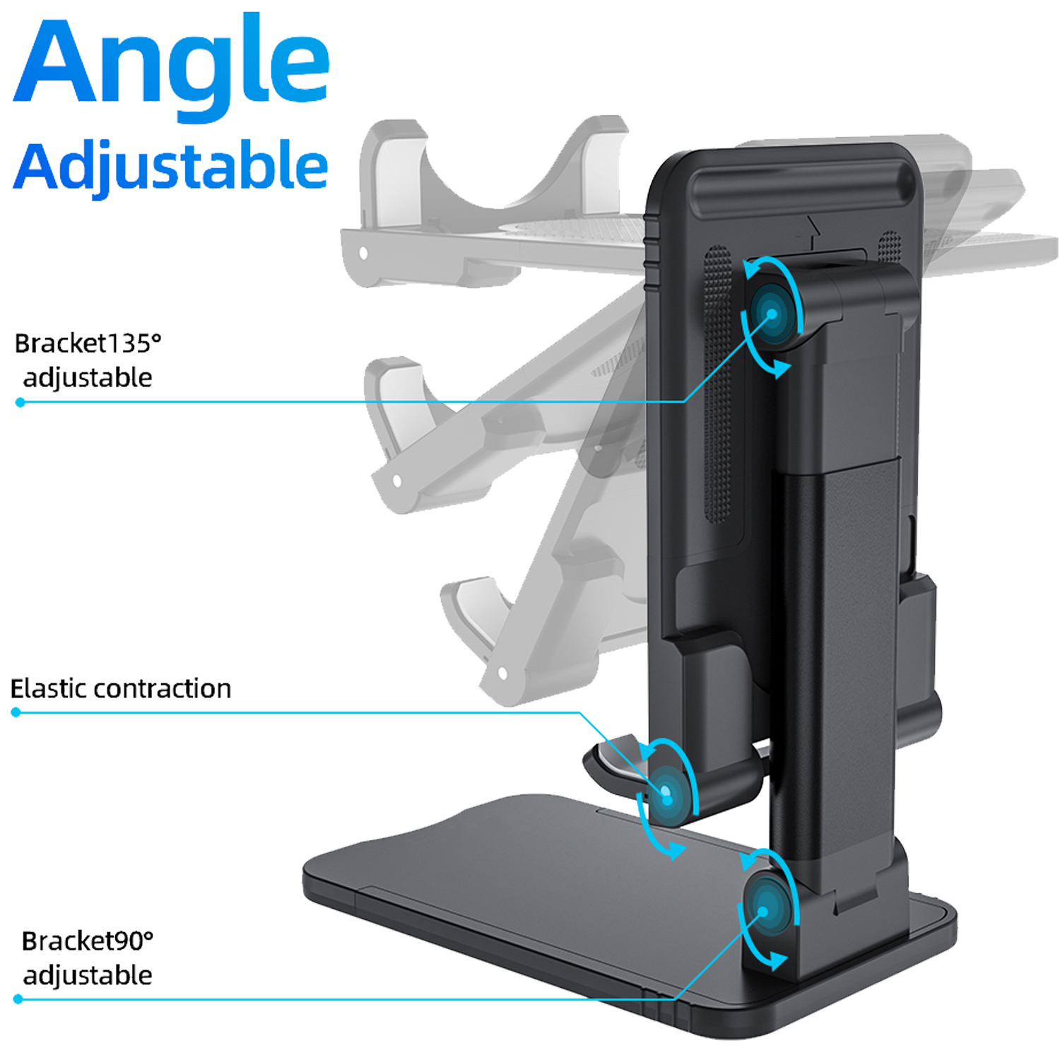 Desktop Folding Mobile Phone Stand 3