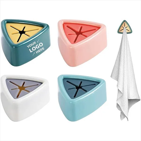 Kitchen Towel Hooks No-punch Push 3