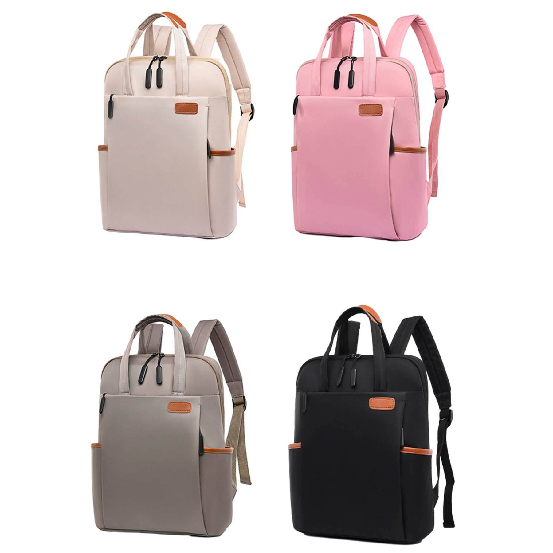Large Capacity Travel Fashionable Contrasting Color Backpack 3