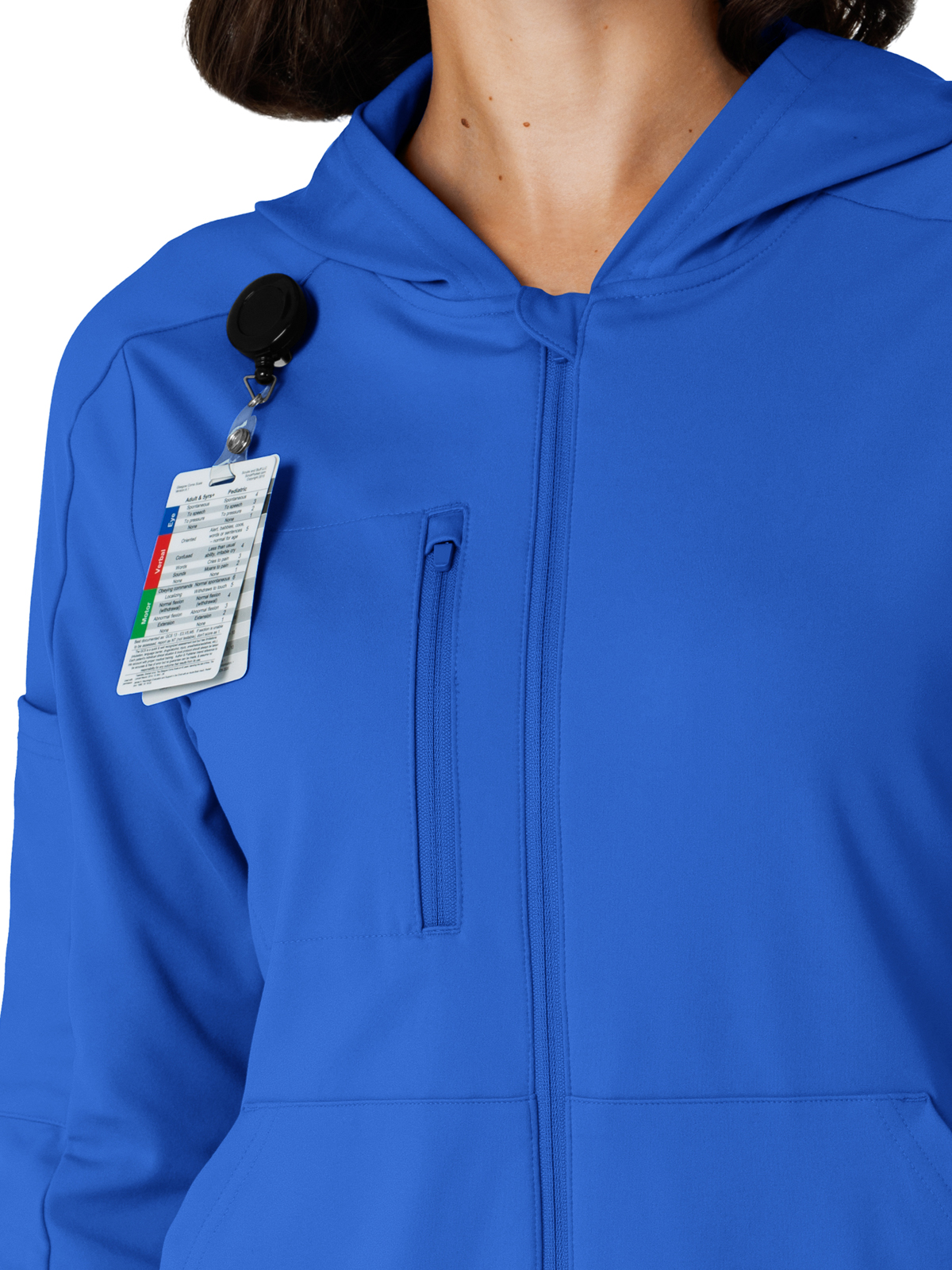 Wink - Renew - Knit Womens Four-Pocket Zip Hoodie 15