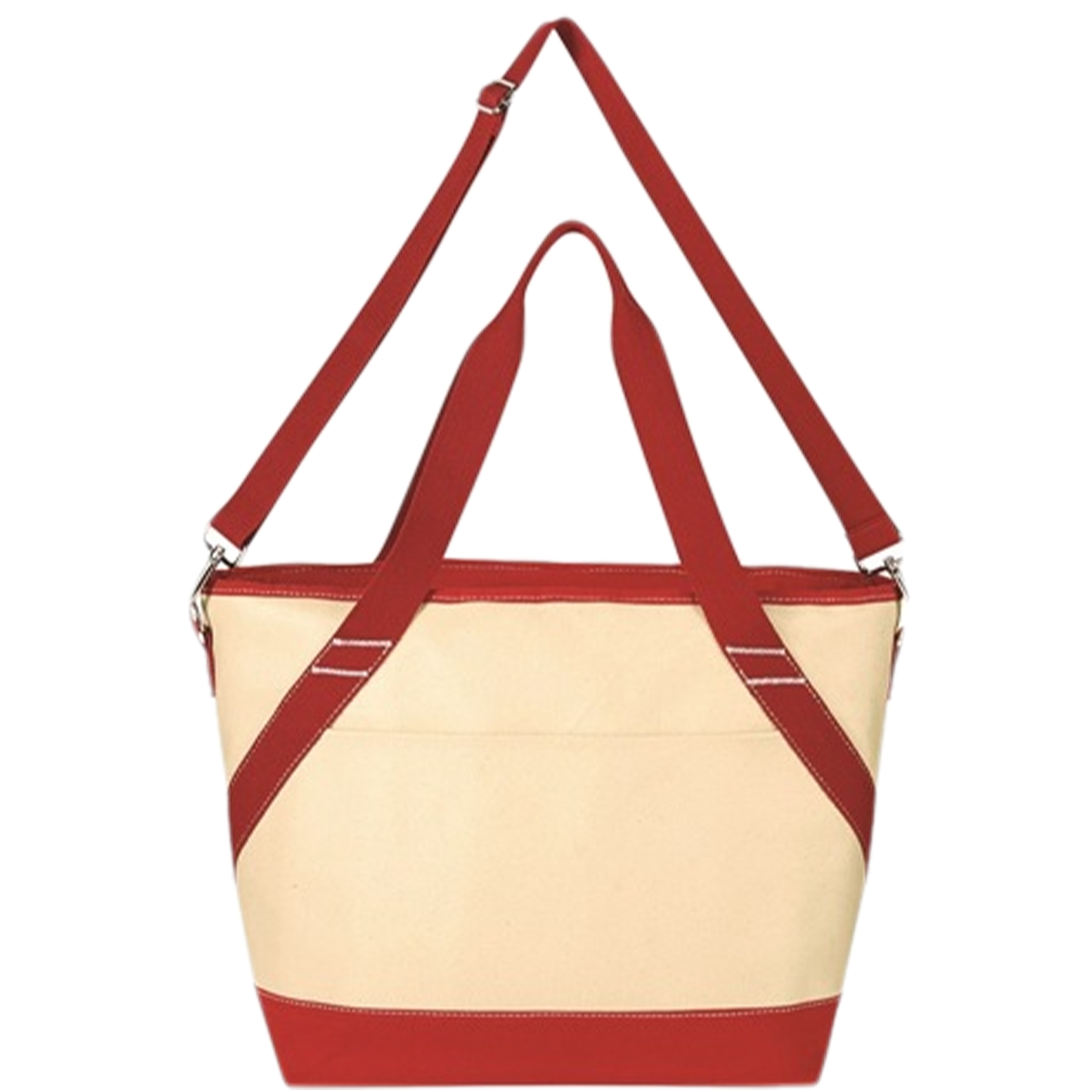 30L Canvas Insulated Cooler Lunch Bag 2