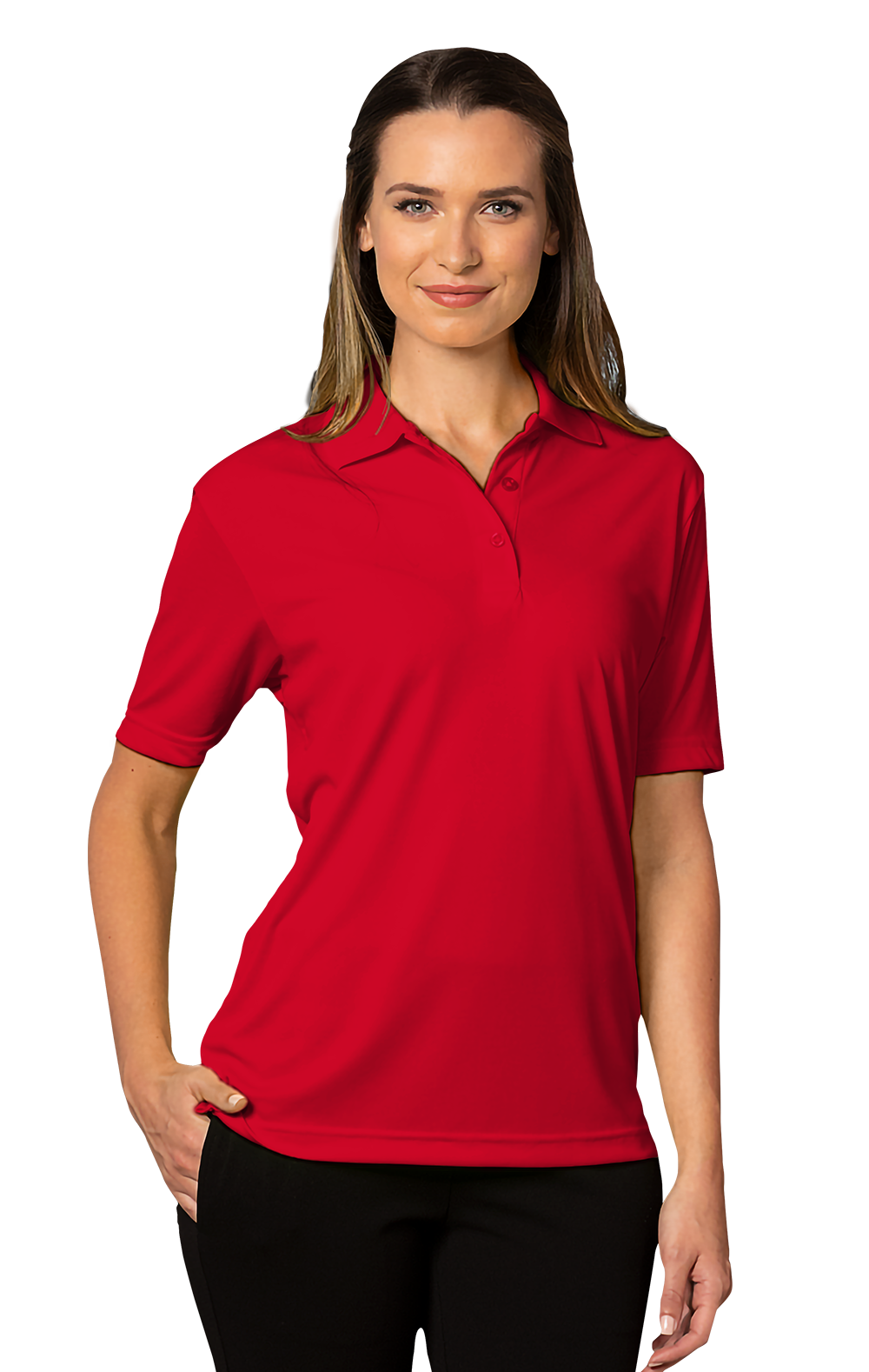 Ladies' Titan Value Wicking Short-Sleeve Polo 32