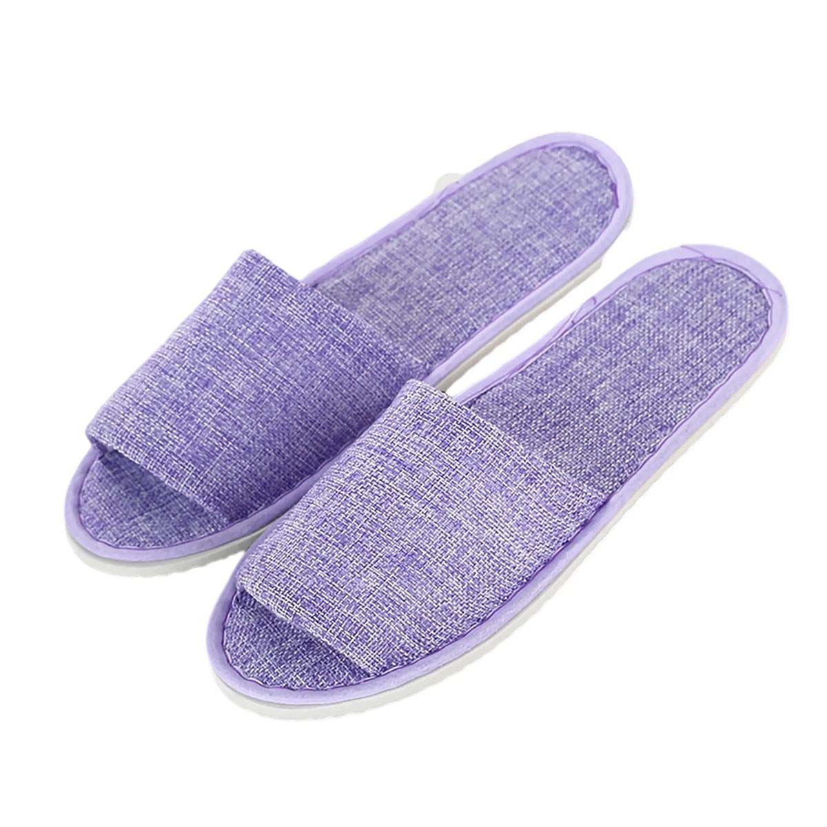 Disposable Linen Slippers for Hotels and Resorts 1