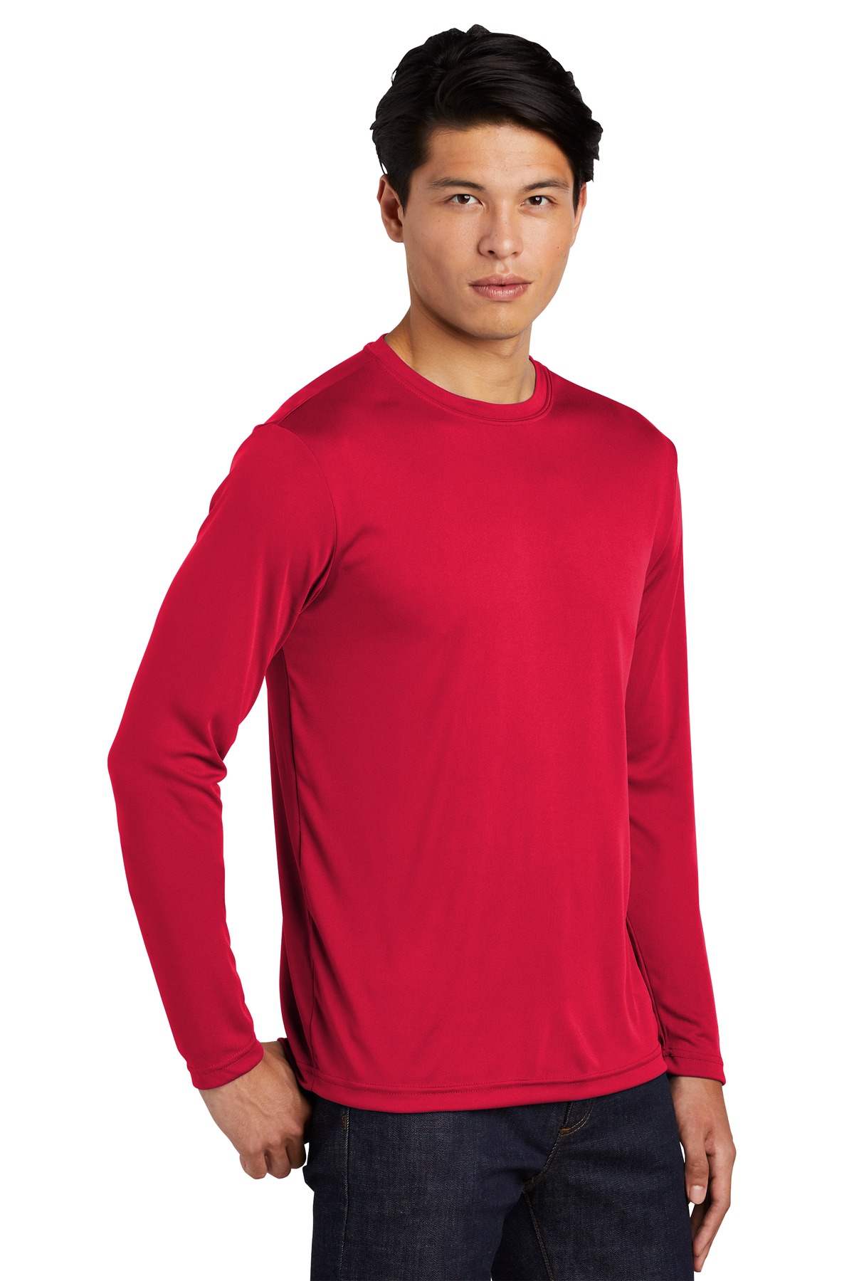 Sport-Tek Tall Long Sleeve PosiCharge Competitor Tee. TST350LS 45