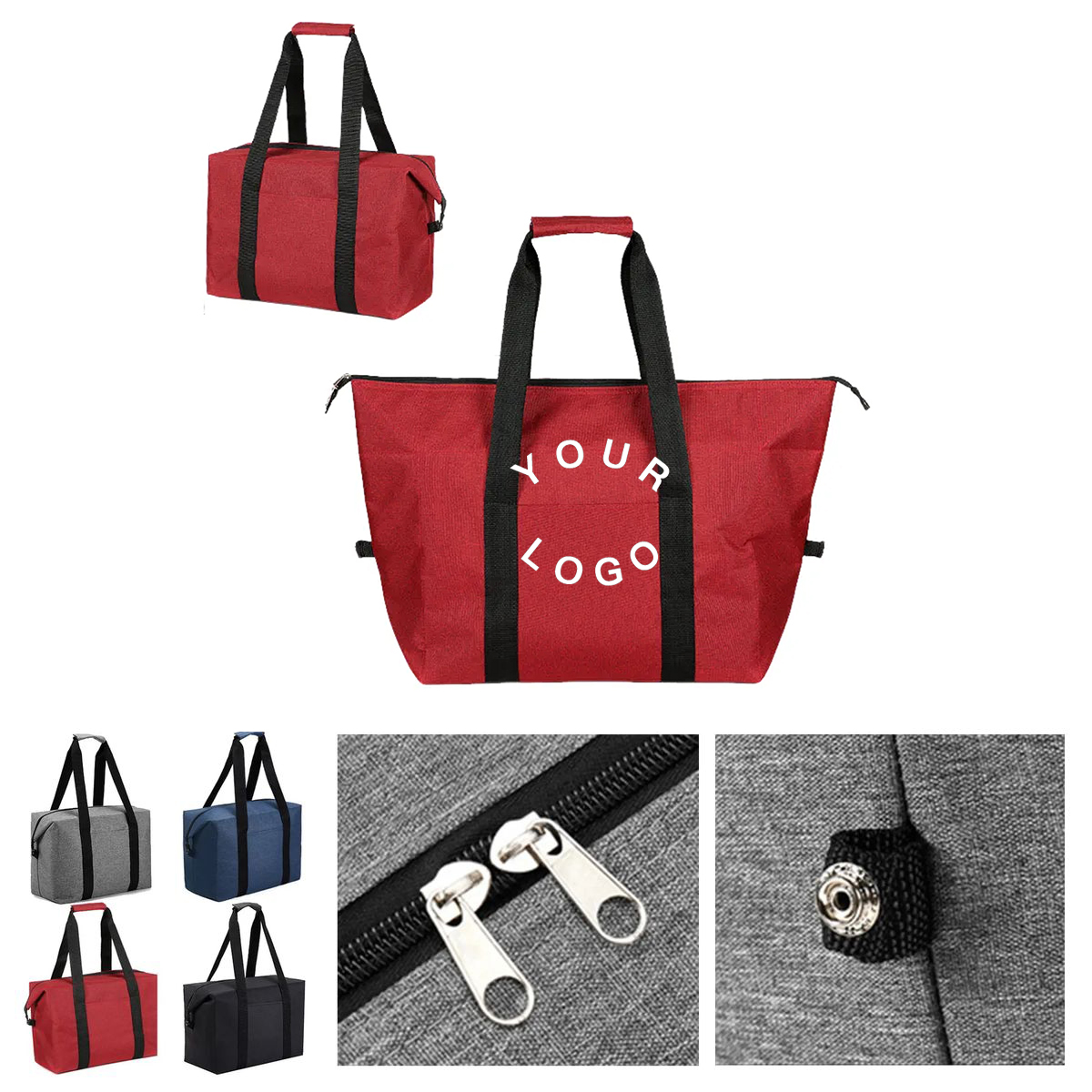 Polyester Cooler Bag with Adjustable Carry Handles 1