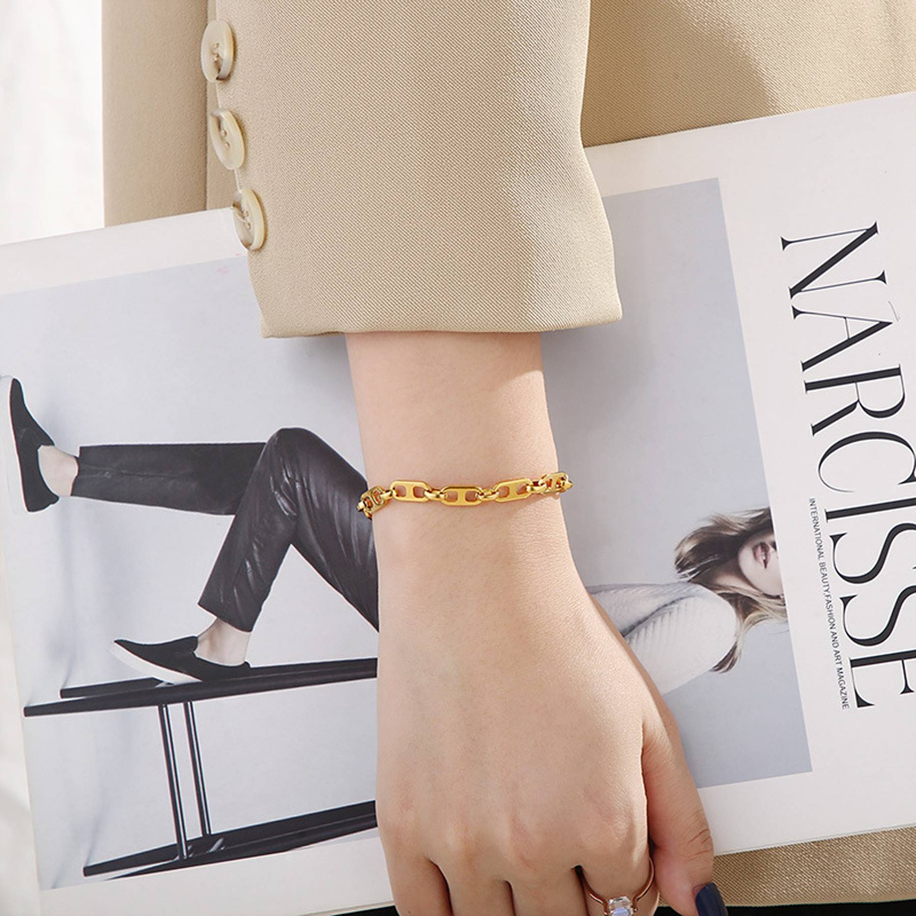 Stainless Steel Chain Bracelet 6