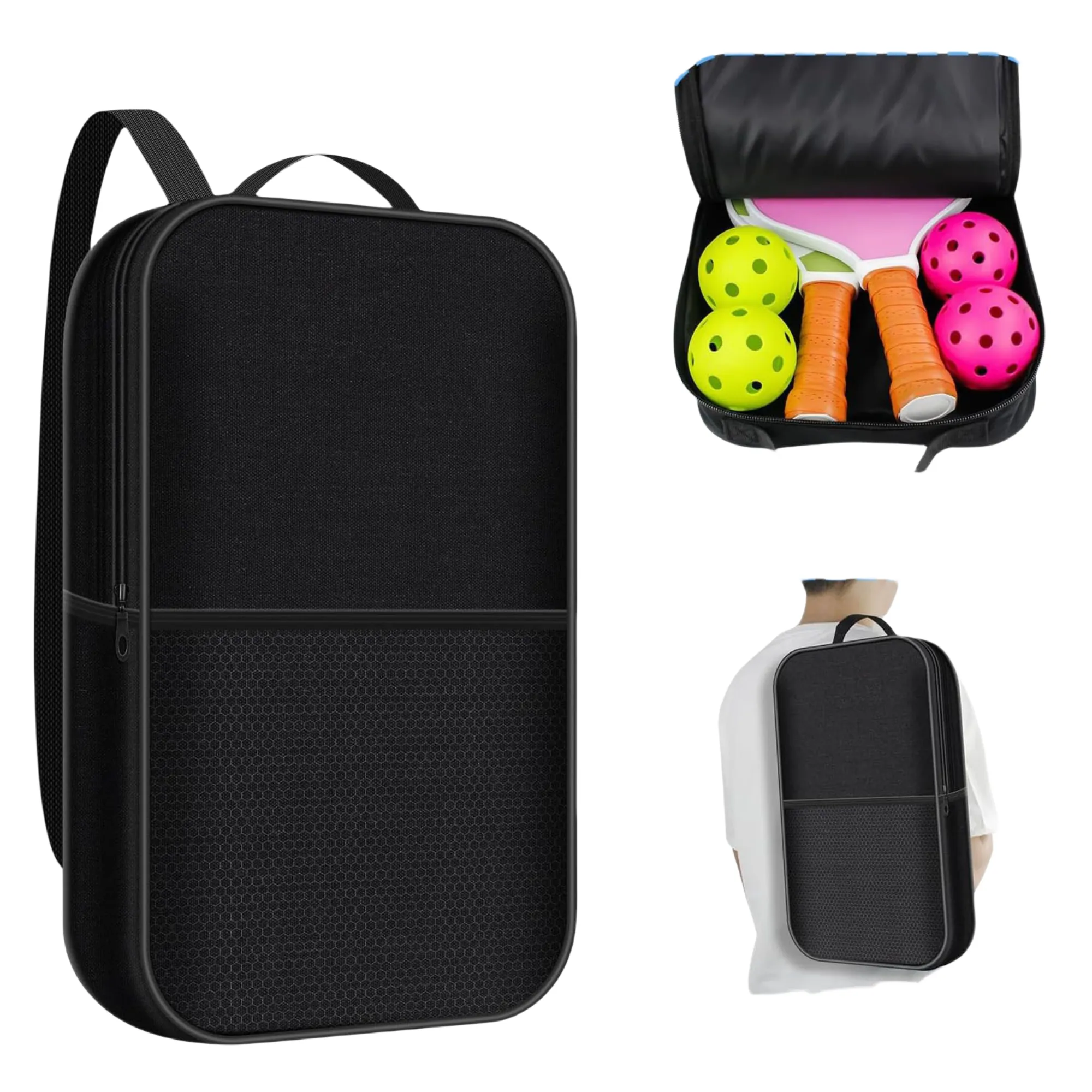 Fiberglass Pickleball Set with Trainer 5