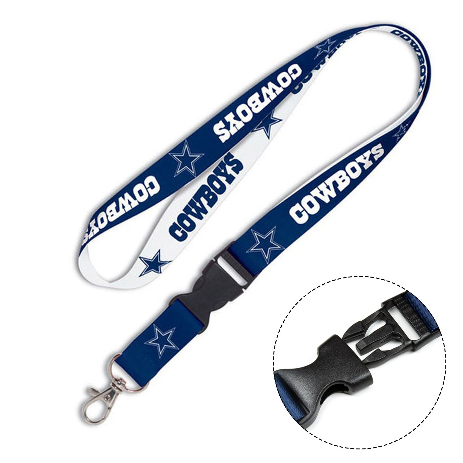5/8" Dye Sublimation Lanyards with Buckle Release 2