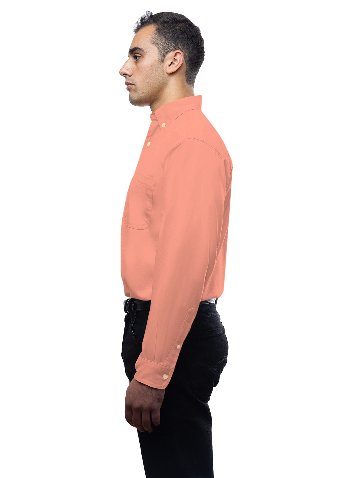 Blue Generation - Men's 1-Pocket Superblend Poplin Shirt 85