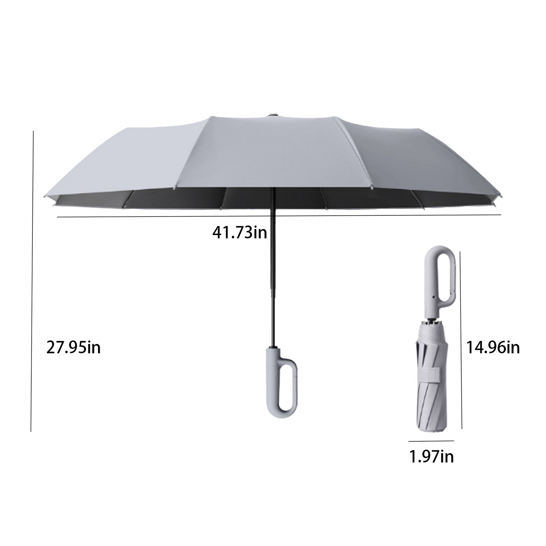 Automatic Buckle Windproof Umbrella 2