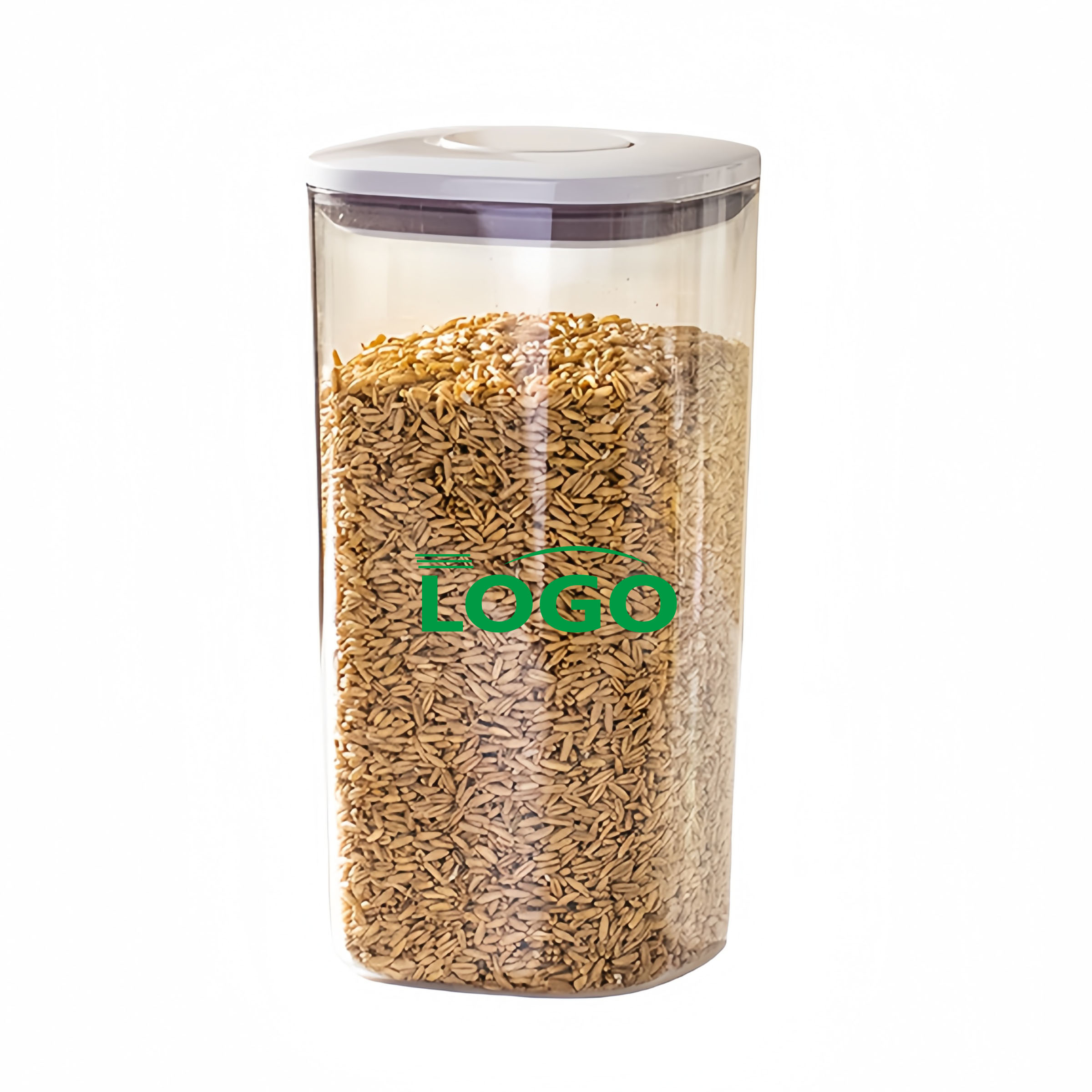 Press-Seal Food Storage Container for Snacks and Grains 2