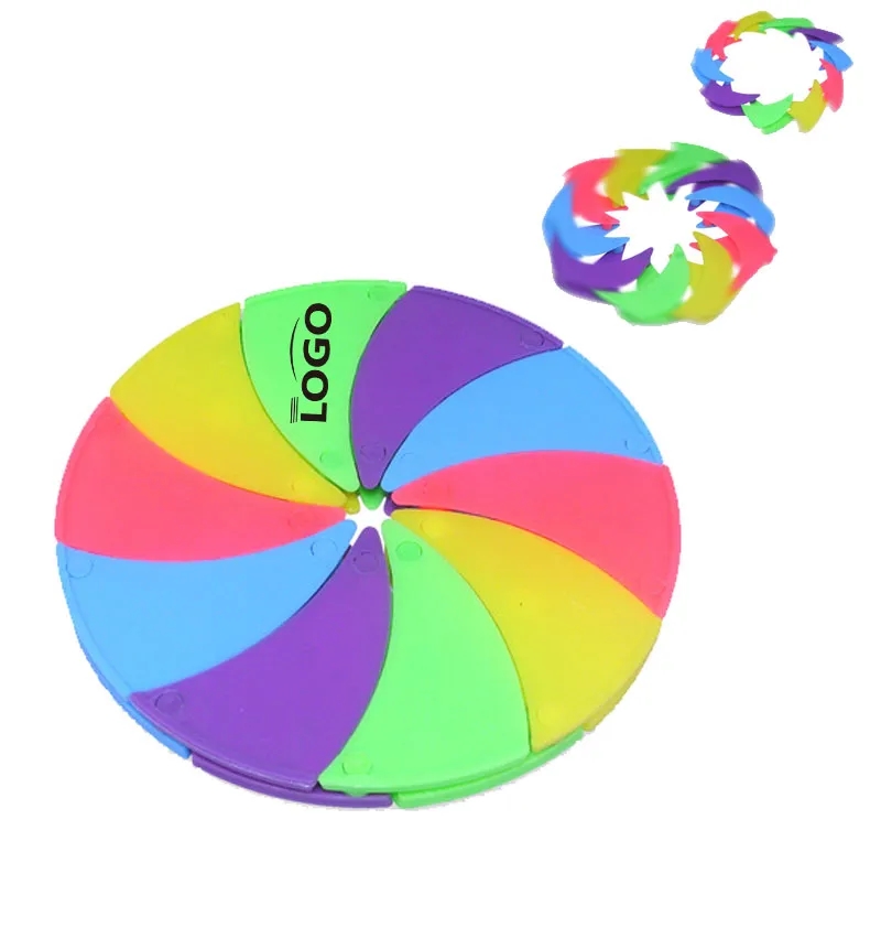 Plastic Expandable Collapsible Flying Disc