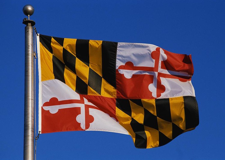 Maryland State Flag - 5' x 8' - Polyester 1