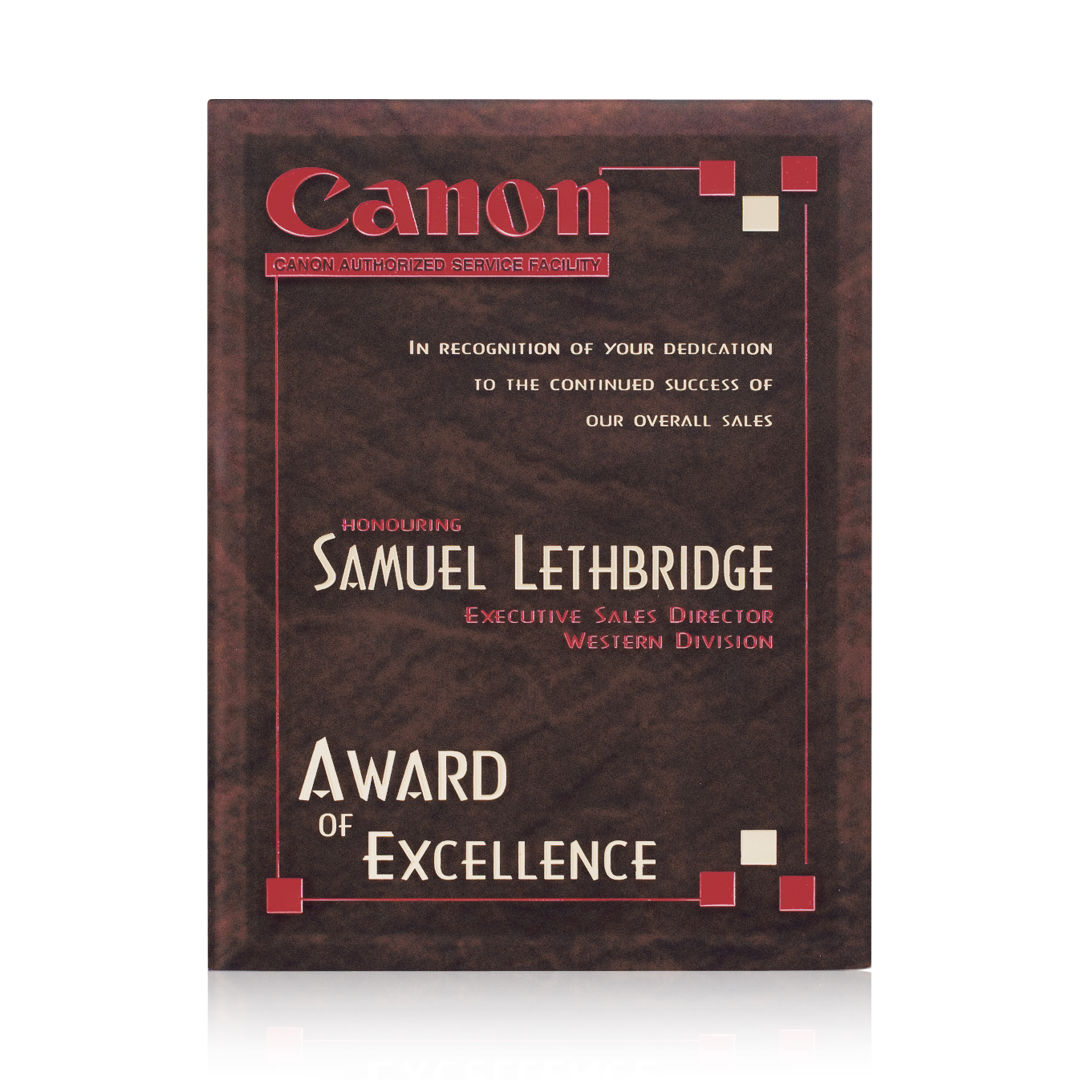 Dunsmore Plaque - Brown 6