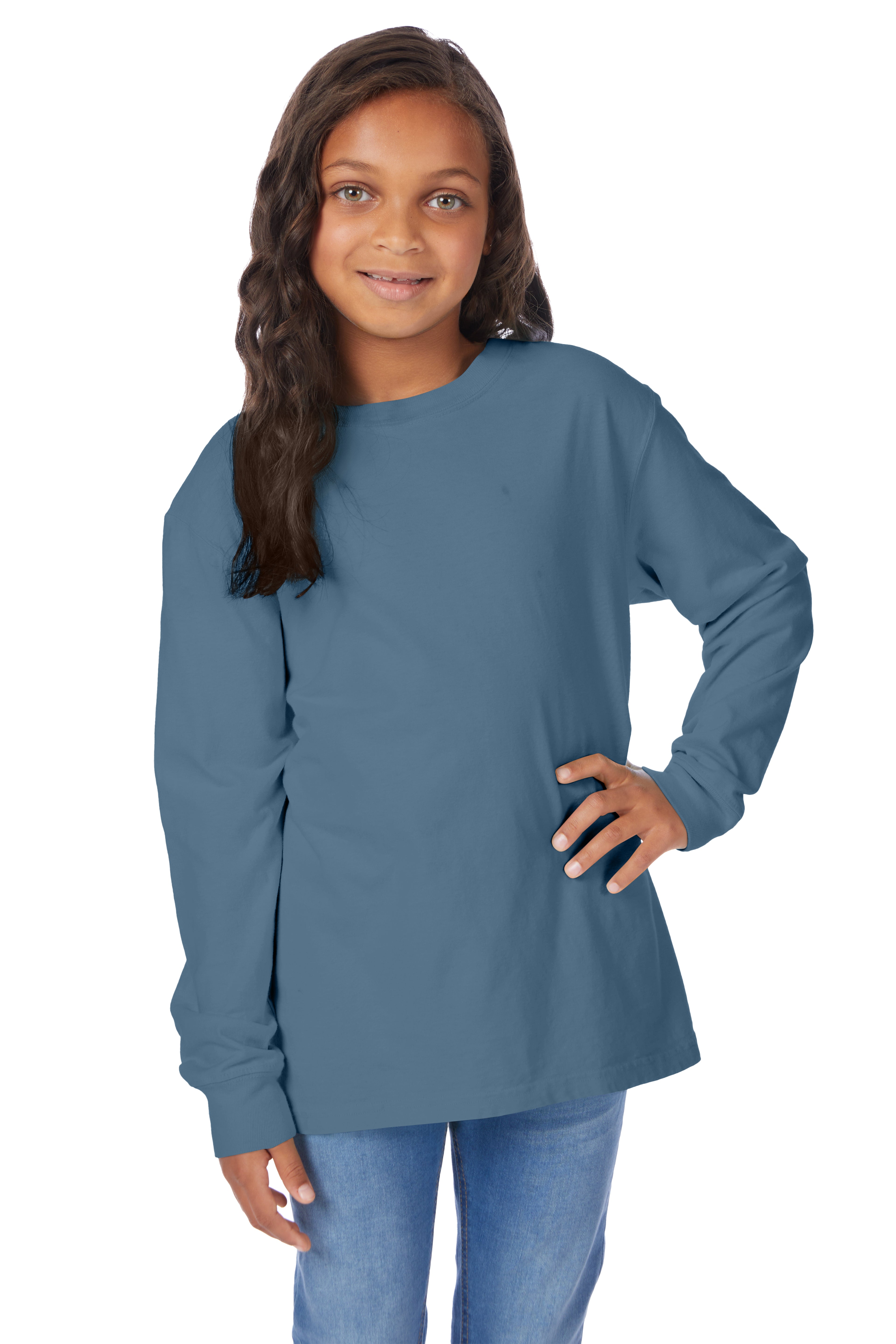 ComfortWash Youth Long Sleeve Tee 12