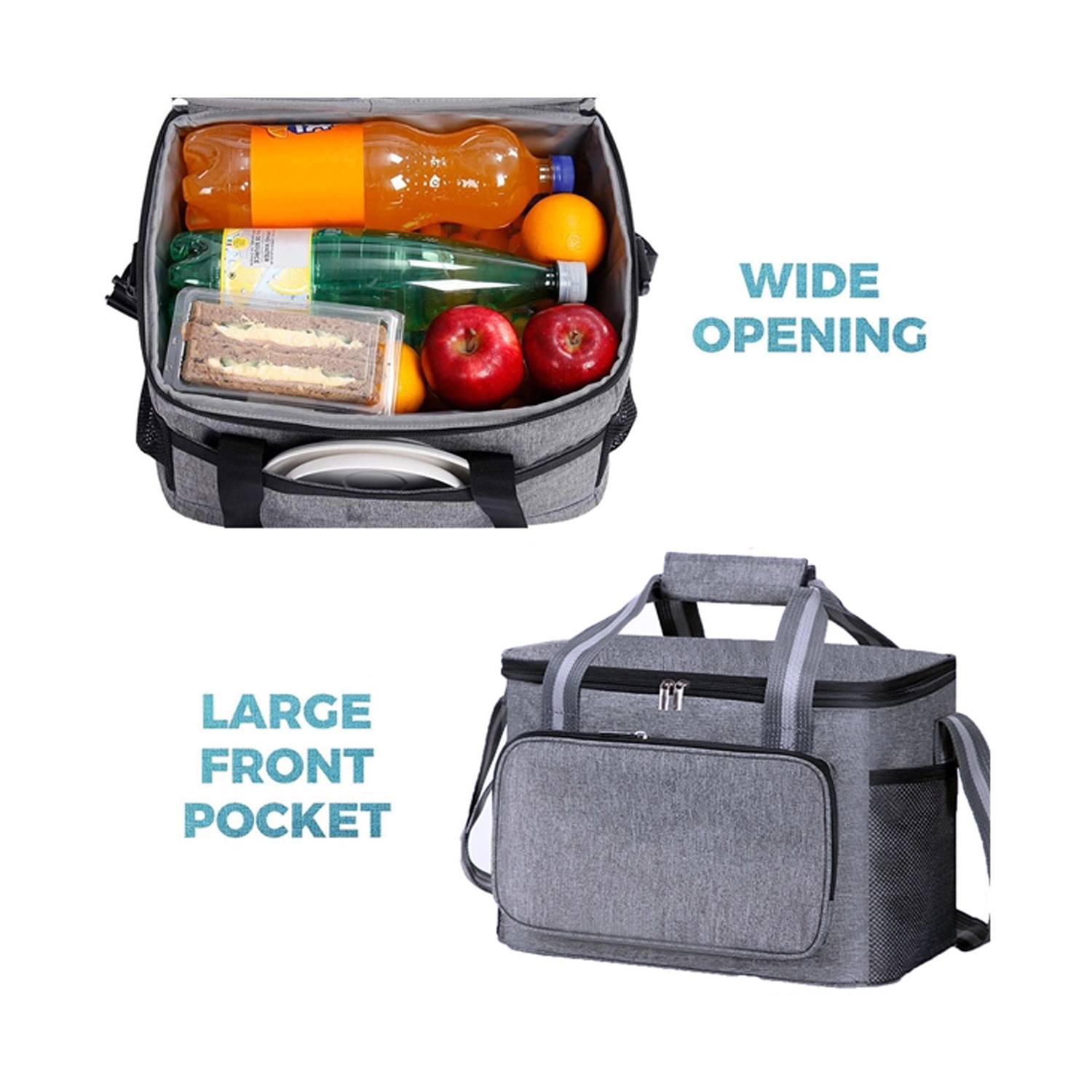 Leakproof Soft Cooler Large Lunch Bag 4