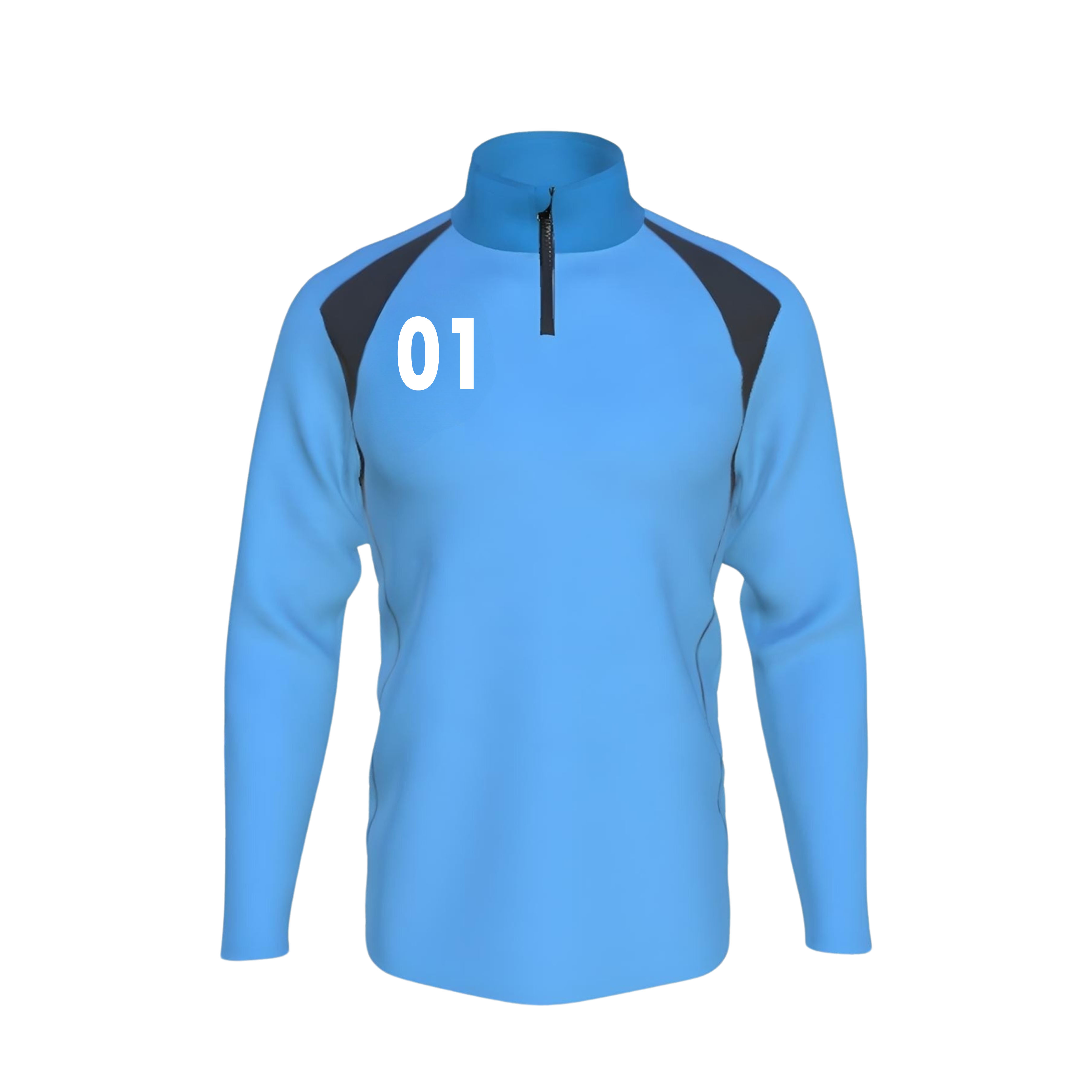 Sublimated Warmup 1/4 Zip Jacket 3