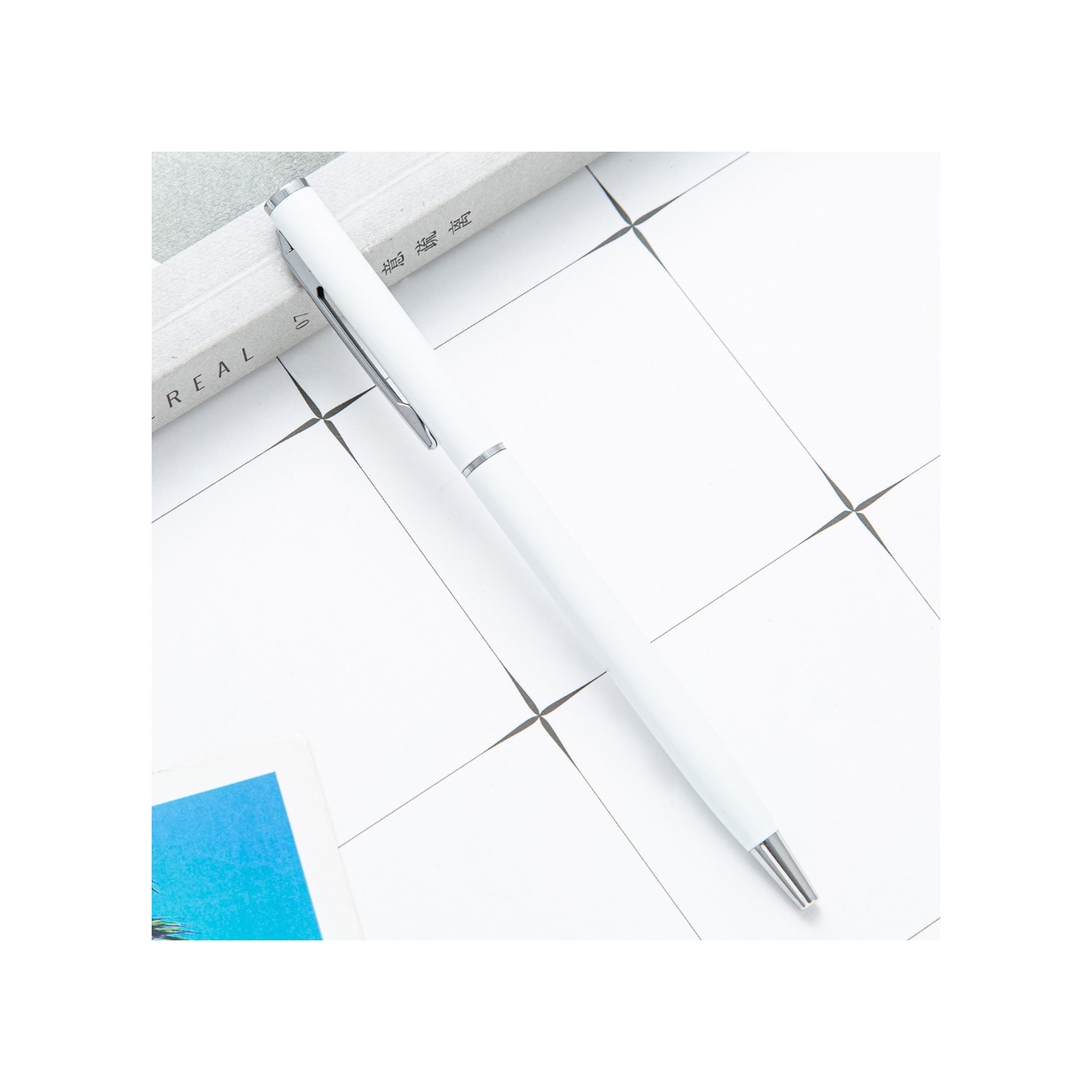 Metal Slim Twist Ballpoint Pen 6