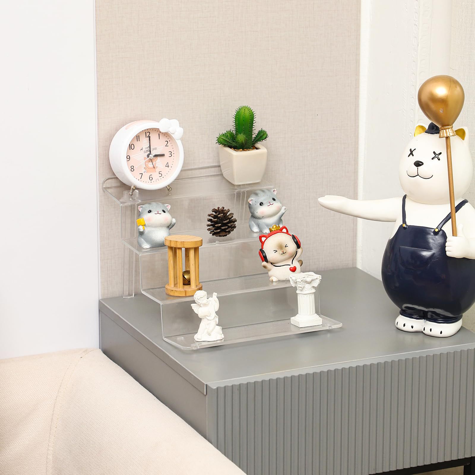 4 Tier Clear Shelf for Perfume Organizer 7
