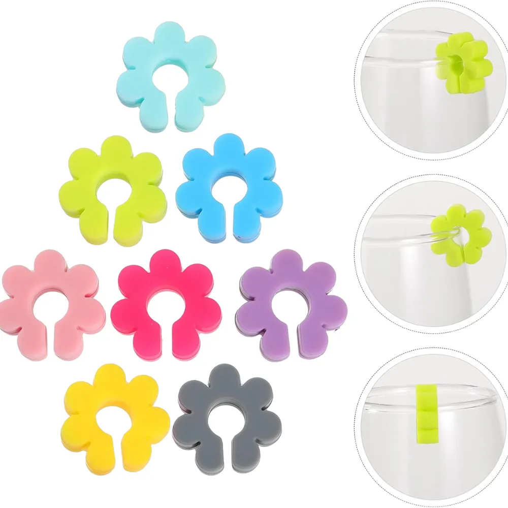 Custom Molded Silicone Wine Charms 7
