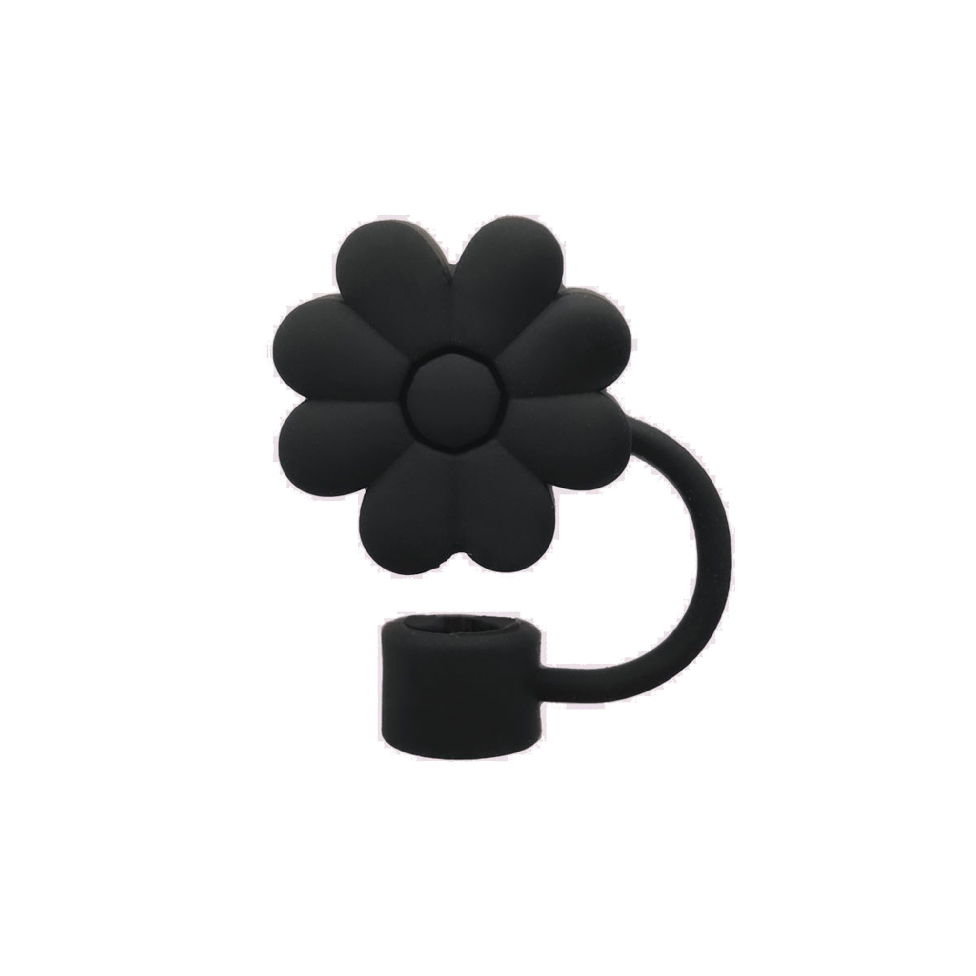 Food Grade Silicone Straw Dust Cap For 7 to 8 Millimeter Tube 1.5" 3