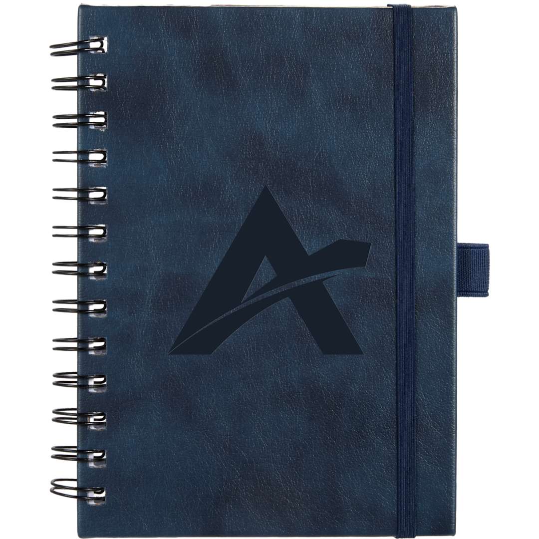 5” x 7” FSC® Recycled Morano Spiral Journal 63