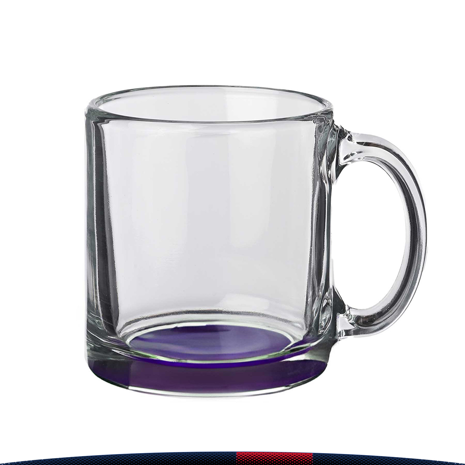 13 oz. Libbey Lucent Glass Coffee Mugs 3