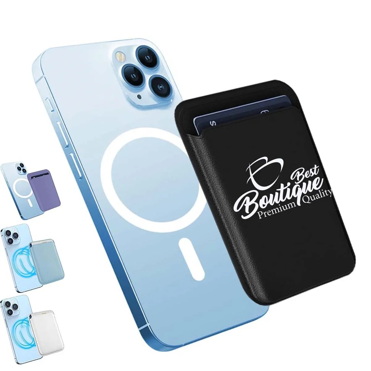 Compatible Models Magnetic Adhesive Card Wallet Holder 2