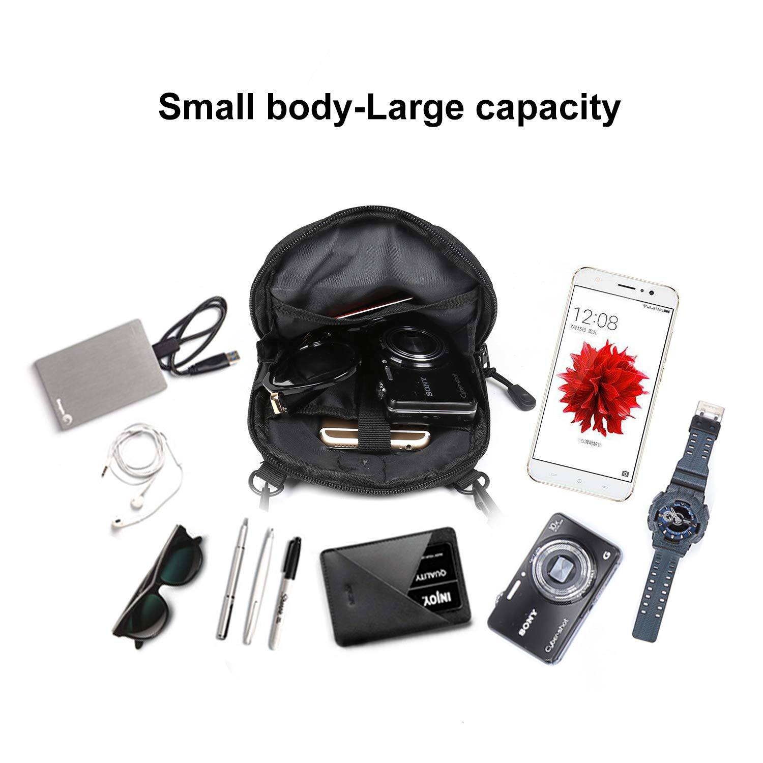 Men's Casual Mini Practical Shoulder Bag 4