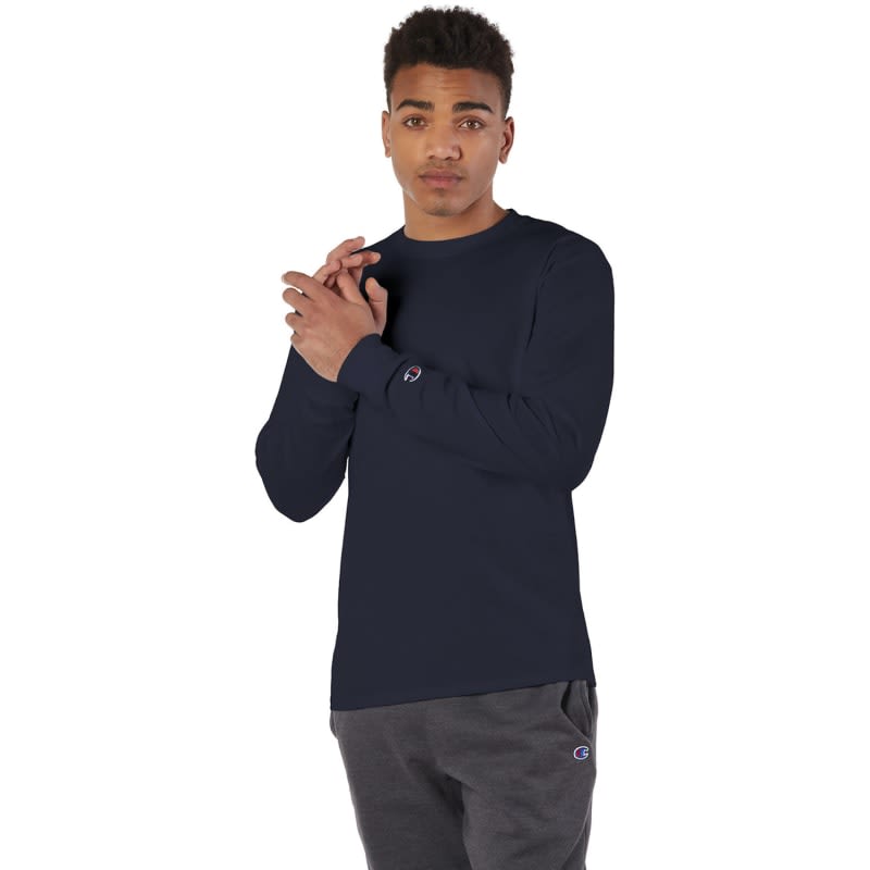 Champion 5.2 Oz. Long-Sleeve T-Shirt 3
