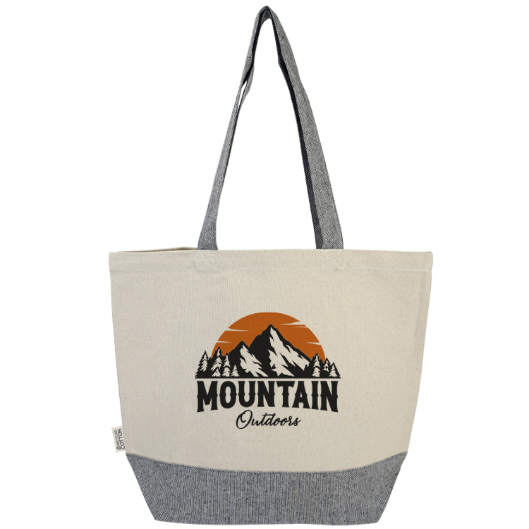 Washington Recycled Cotton Two Tone Tote 2