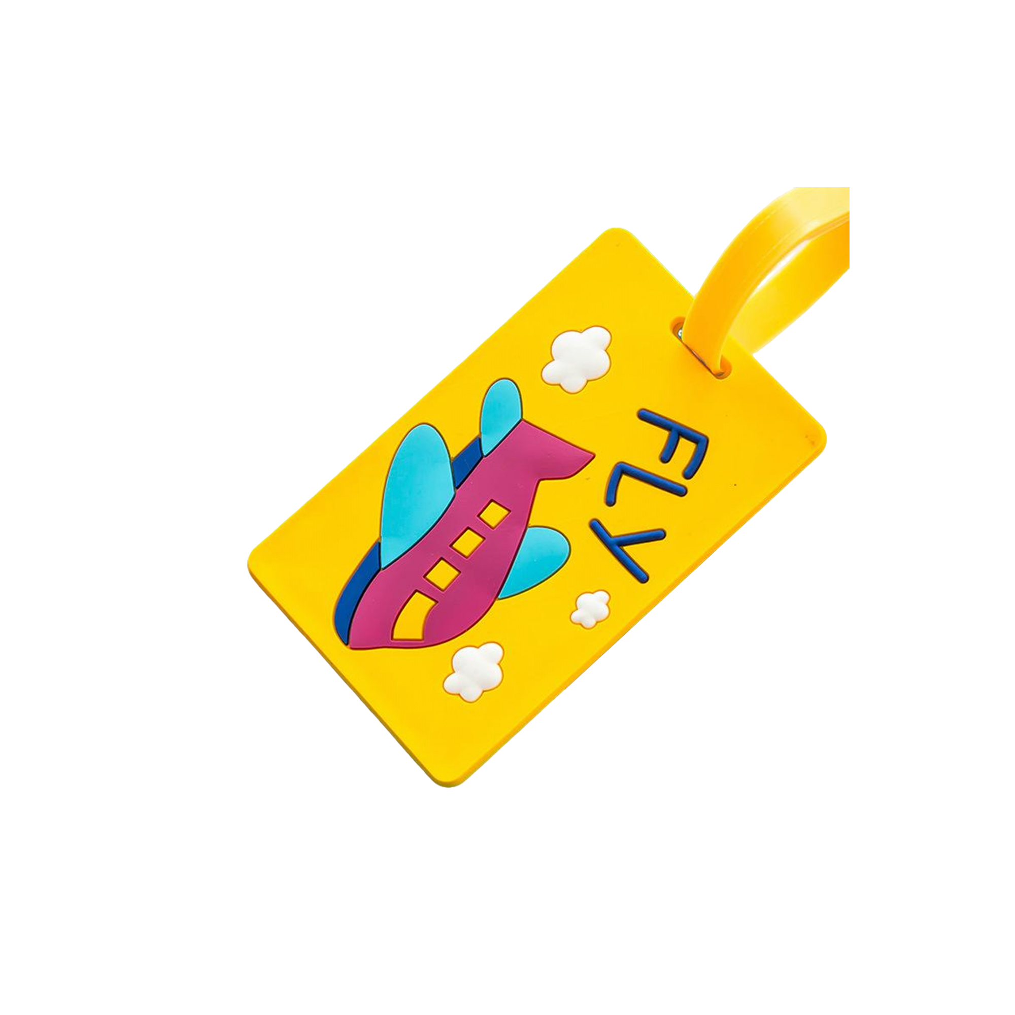 PVC Silicone Luggage Identifier Tag With Info Card 3