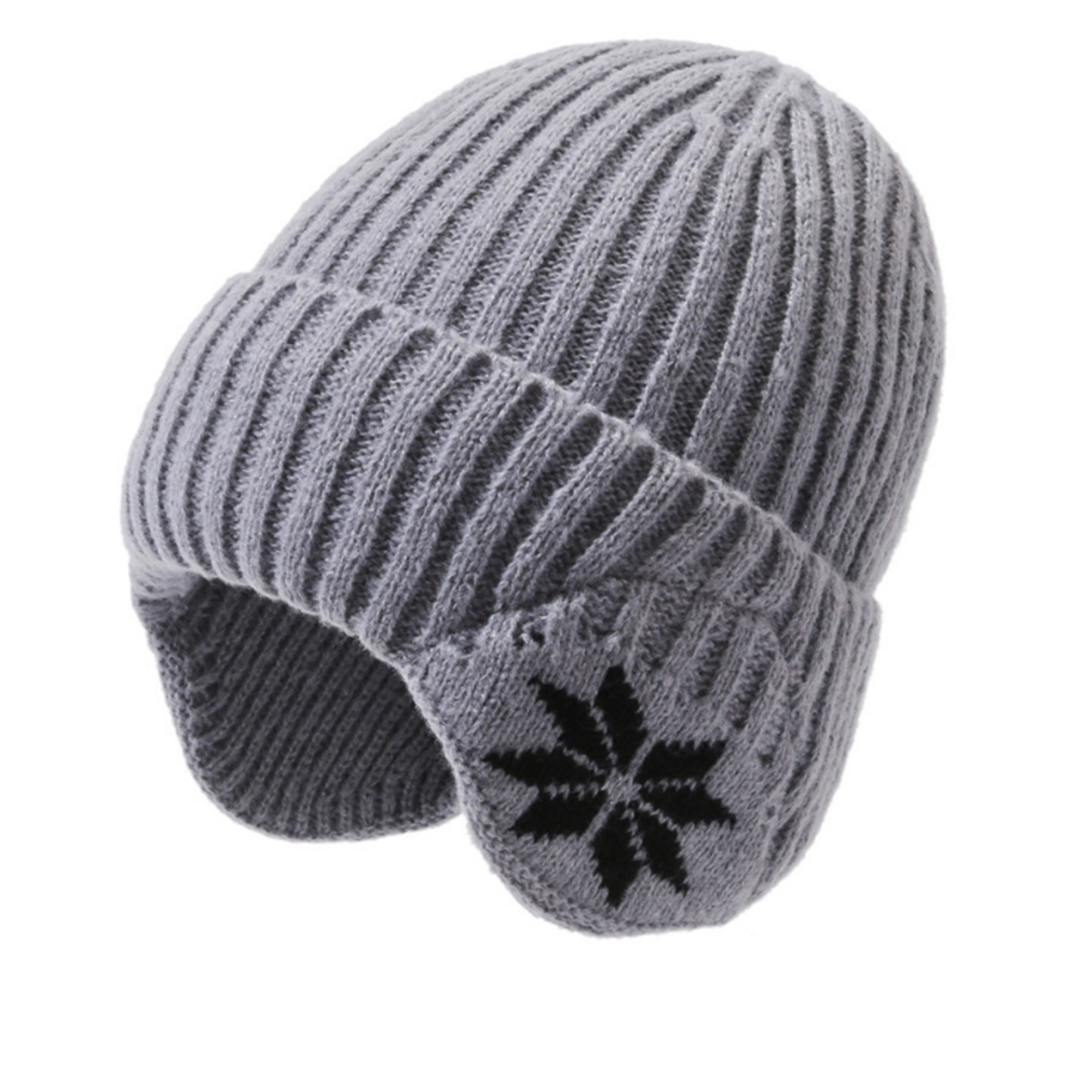 Thick Winter Fleece Knitted Hat 5