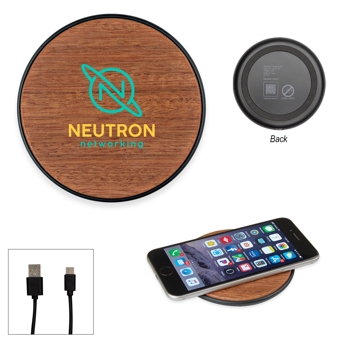 Timber Wireless Charging Pad 2.0 4